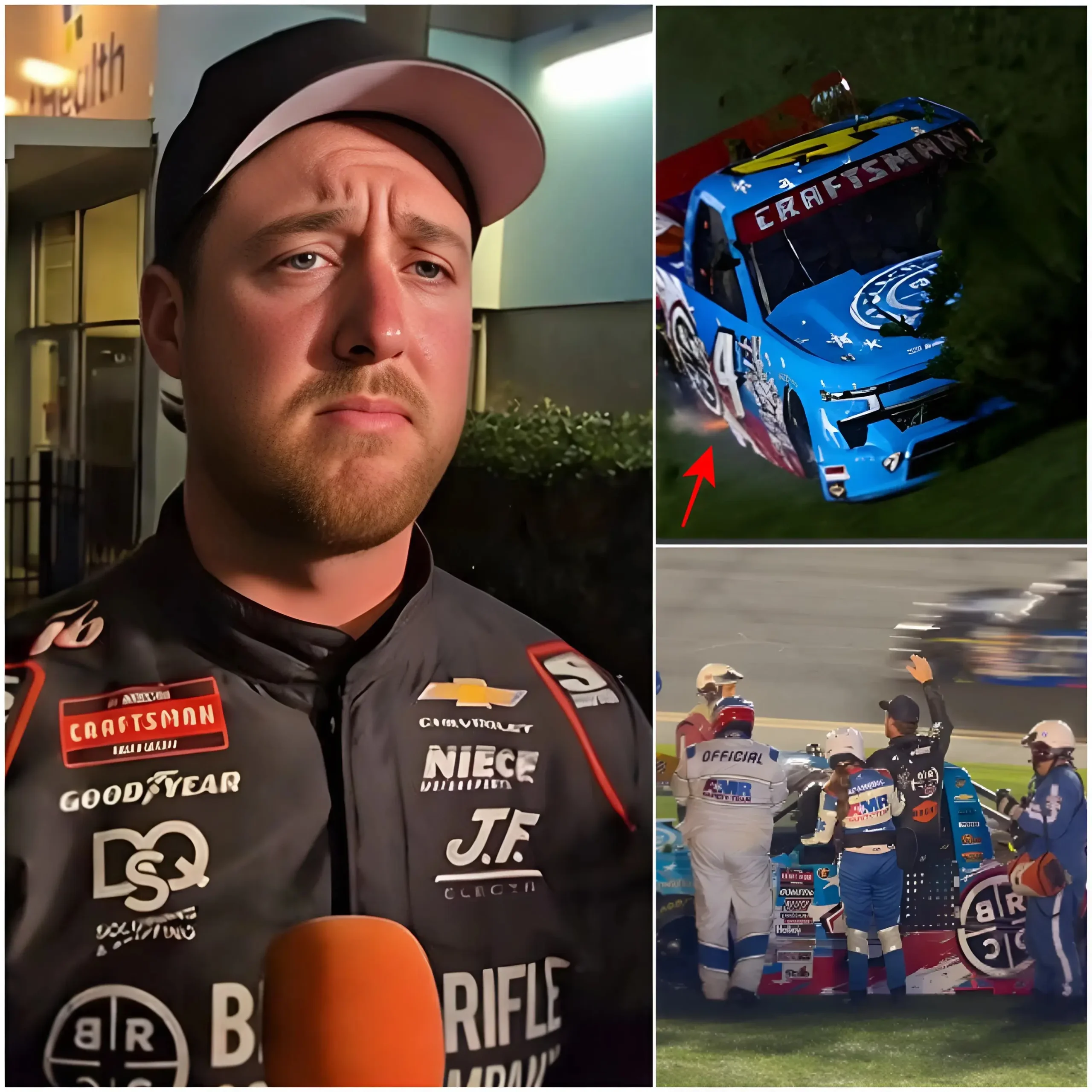 Cover Image for 🚨 3 MINUTES OF FATE AT THE DAYTONA 500: Cleetus McFarland had a problem right at the start of the race, and just seconds later, a single statement from him completely changed the atmosphere in the pit lane—exposing a serious flaw that NASCAR had deliberately ignored.