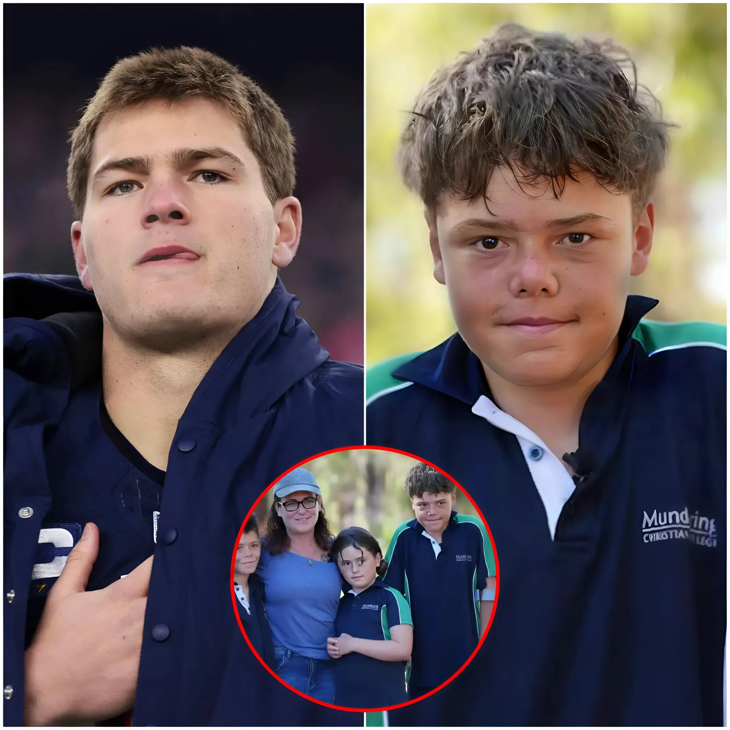 Cover Image for 🚨 SHOCKING NEWS FROM AUSTRALIA: New England Patriots superstar Drake Maye announced he will fully fund the tuition for the “prodigy” who swam for four hours to save his family’s lives. “He’s more talented than all the professional athletes!” he declared. However, upon seeing the enormous sum of money, the boy’s act of “repaying” Drake with a handwritten letter brought the NFL superstar to tears. The harsh truth about the boy’s family circumstances is gradually revealed, shocking the entire nation… 👇👇