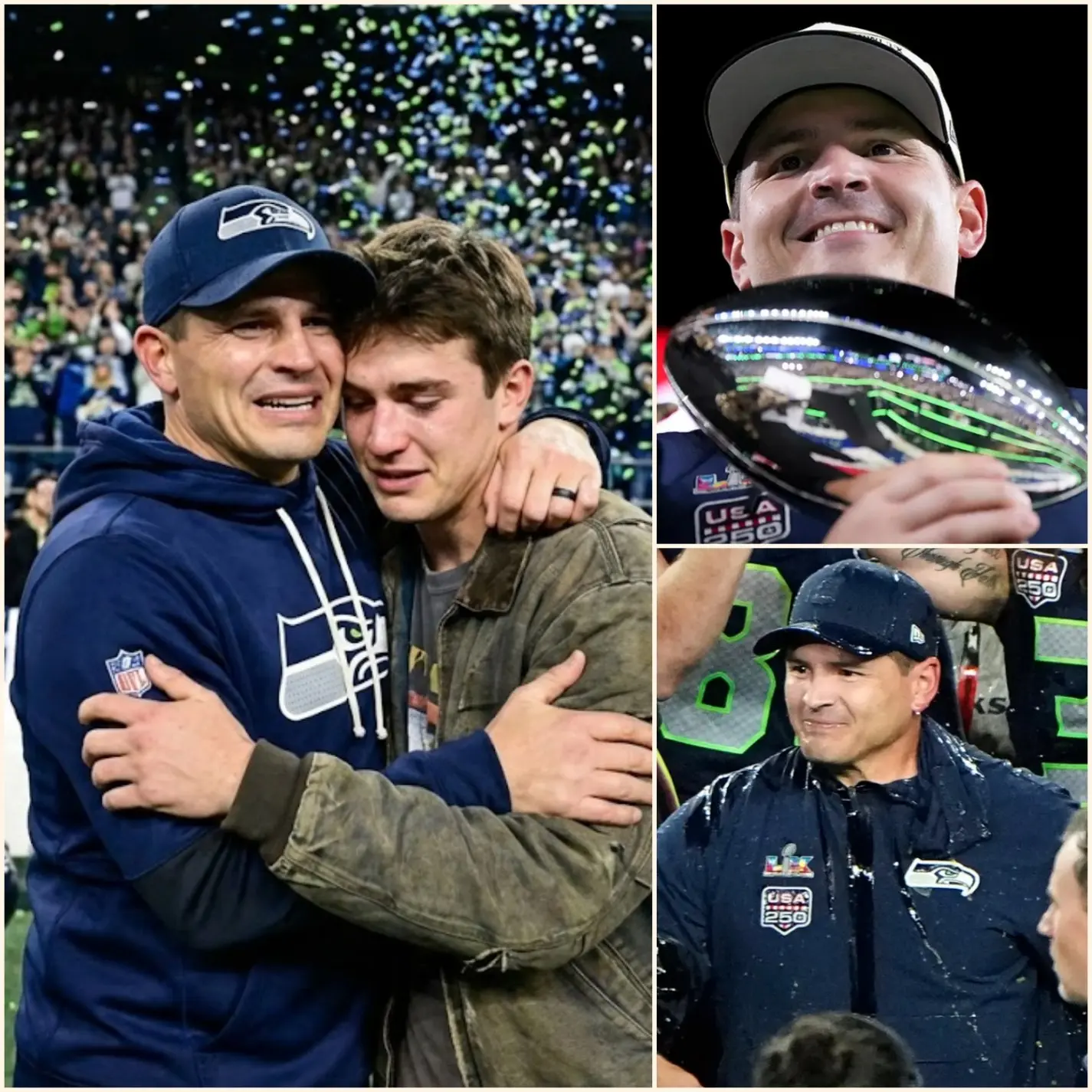 Cover Image for BREAKING: Mike Macdonald Kept a Secret for 10 Years — And When the Boy Appeared at the Parade, All of Seattle Cried