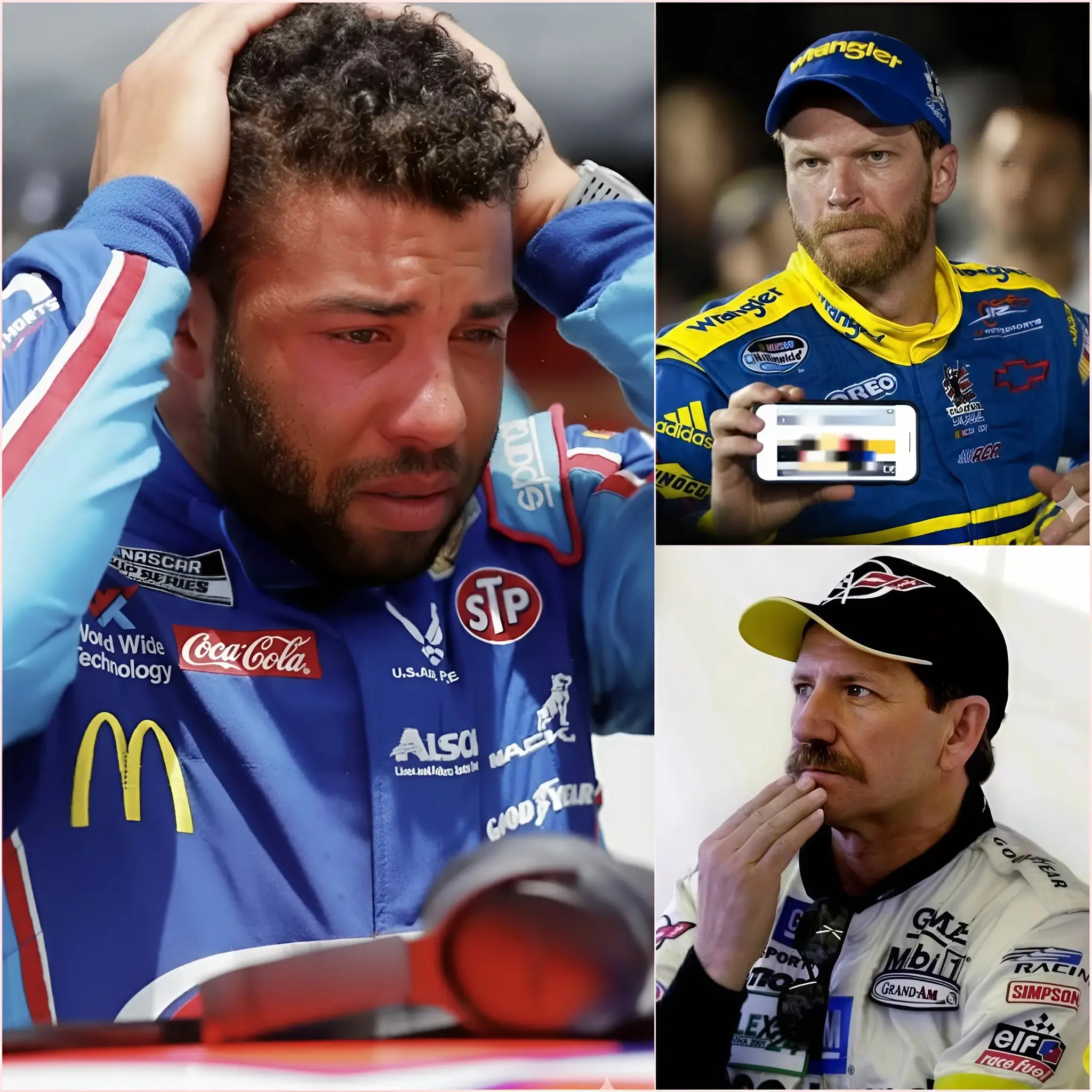 Cover Image for 💥”I WILL DESTROY YOU THE WAY YOU DESTROYED MY FATHER!” Dale Earnhardt Jr. officially bans NASCAR. JR Motorsports disappears from the racing map to the astonishment of the world. Bubba Wallace unexpectedly becomes the center of a match-fixing and personal defamation scandal. A 30-second video has just been submitted to the court, revealing a bitter truth that has silenced the entire United States!