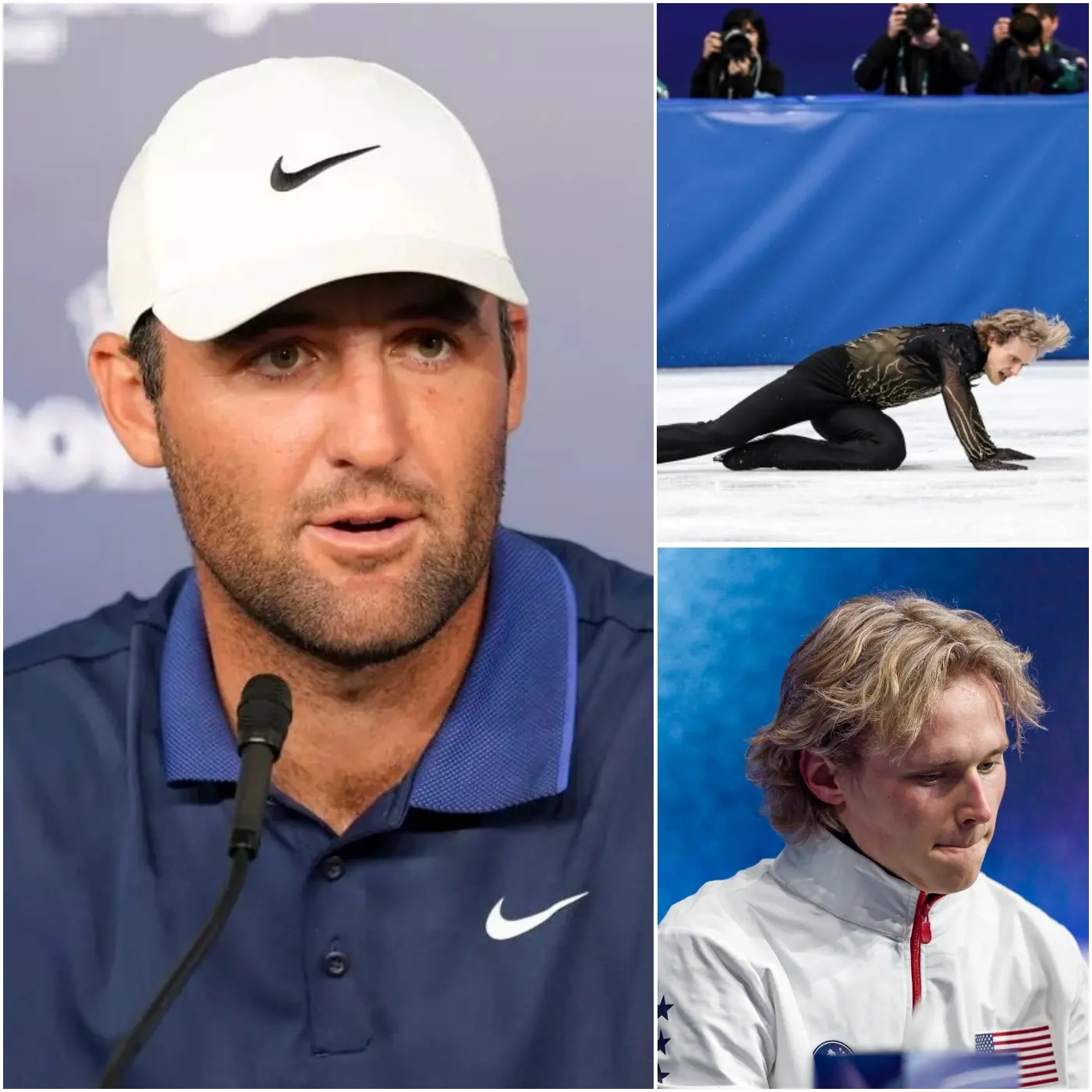 Cover Image for 🚨BREAKING NEWS: Scottie Scheffler sent shockwaves through the global sports world when he unexpectedly spoke out in defense of Ilia Malinin: “What Ilia Malinin is enduring is a grave insult to the true spirit of sportsmanship. How can anyone be so cruel as to attack a 21-year-old boy who carries the hopes of an entire nation on his shoulders?” Not stopping there, Scheffler issued a warning in just 13 words, instantly causing a storm in the sports community and igniting a fierce, divisive debate. Just five minutes later, Ilia Malinin broke down in tears in response, leaving the entire sports world speechless with emotion…👇