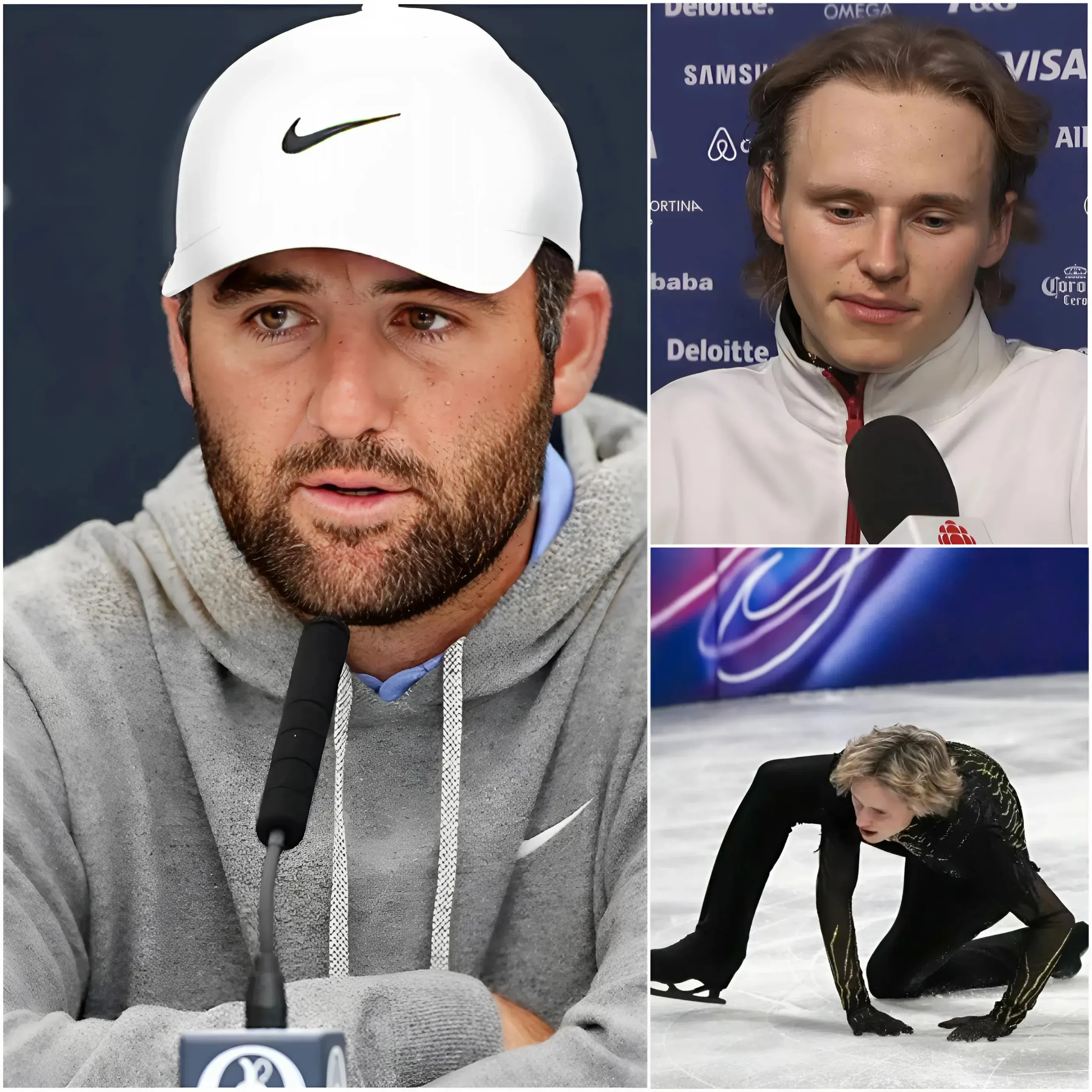 Cover Image for 🚨BREAKING NEWS: Scottie Scheffler sent shockwaves through the global sports world when he unexpectedly spoke out in defense of Ilia Malinin: “What Ilia Malinin is enduring is a grave insult to the true spirit of sportsmanship. How can anyone be so cruel as to attack a 21-year-old boy who carries the hopes of an entire nation on his shoulders?” Not stopping there, Scheffler issued a warning in just 13 words, instantly causing a storm in the sports community and igniting a fierce, divisive debate. Just five minutes later, Ilia Malinin broke down in tears in response, leaving the entire sports world speechless with emotion.