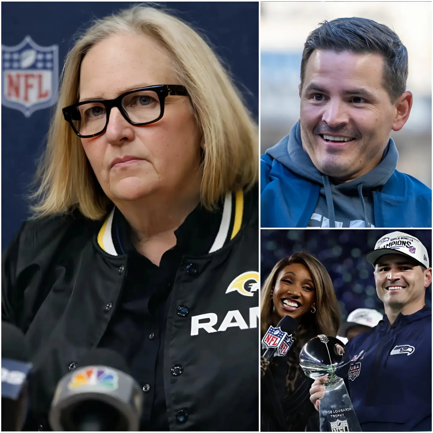 Cover Image for BREAKING NEWS: A high-stakes, closed-door meeting stretching well beyond an hour between the Seattle Seahawks’ top front office executives and coaching staff, convened just three days after their commanding Super Bowl 2026 championship triumph, has now officially come to a tense and much-anticipated conclusion. In a stunning and highly charged announcement, Seahawks owner and CEO Jody Allen personally stepped forward to confirm that HEAD COACH Mike Macdonald WILL… Full explosive details revealed in the comments below