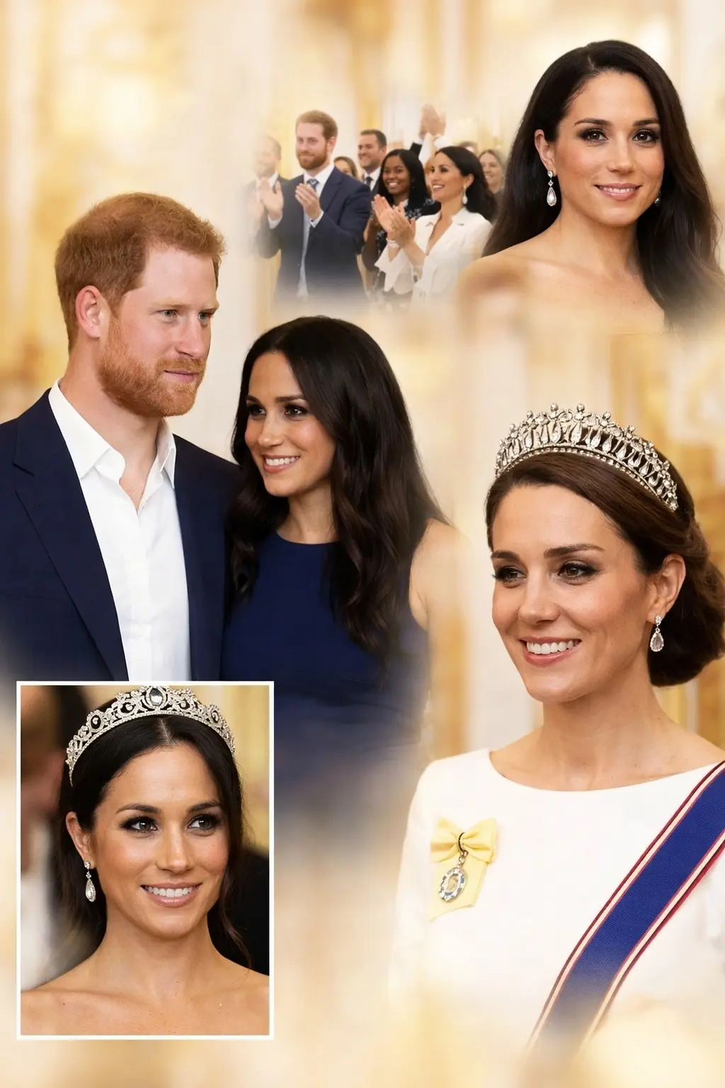 Cover Image for “THE ULTIMATE POWER PLAY: MEGHAN MARKLE’S MASTER PLAN TO SEIZE THE CROWN!” Meghan is reportedly convinced that the throne is within Harry’s reach—and that she will be the true power behind the Queen’s title. Allegations suggest she has unleashed a relentless media campaign to SYSTEMATICALLY TARGET KATE, aiming to push the Princess to her breaking point and leave her emotionally crippled by the weight of her future duties. Royal insiders warn that this is merely a chilling prelude to Meghan’s broader grand design. These revelations have sent shockwaves through the public, exposing the sheer ruthlessness of her alleged ambitions. Even the highest-ranking Royals now realize they are becoming pawns in a high-stakes game they never chose to play.