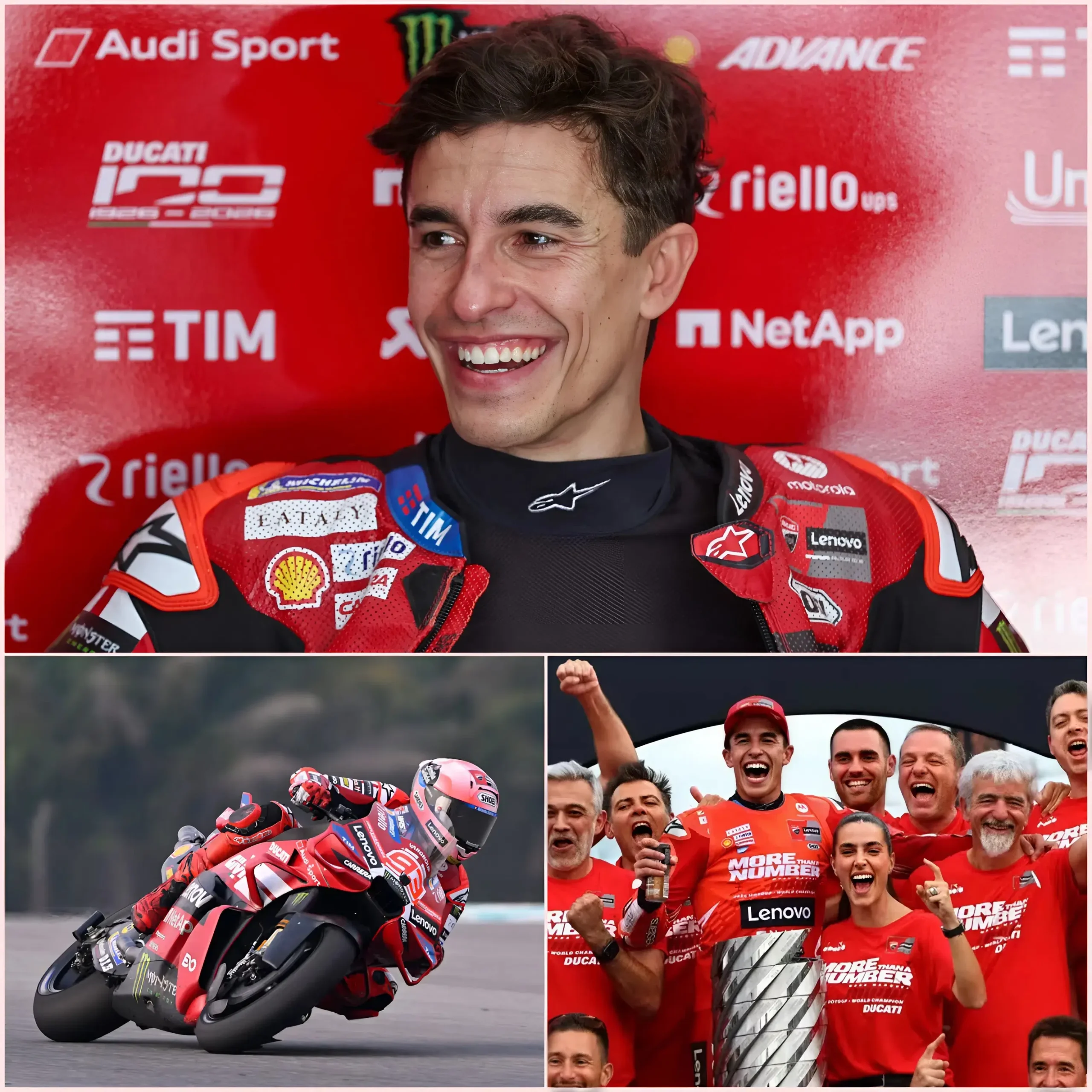 Cover Image for â¤ď¸ Marc Marquez received a surprise gift from Ducati after his birthday. The value of the gift stunned the entire MotoGP community.