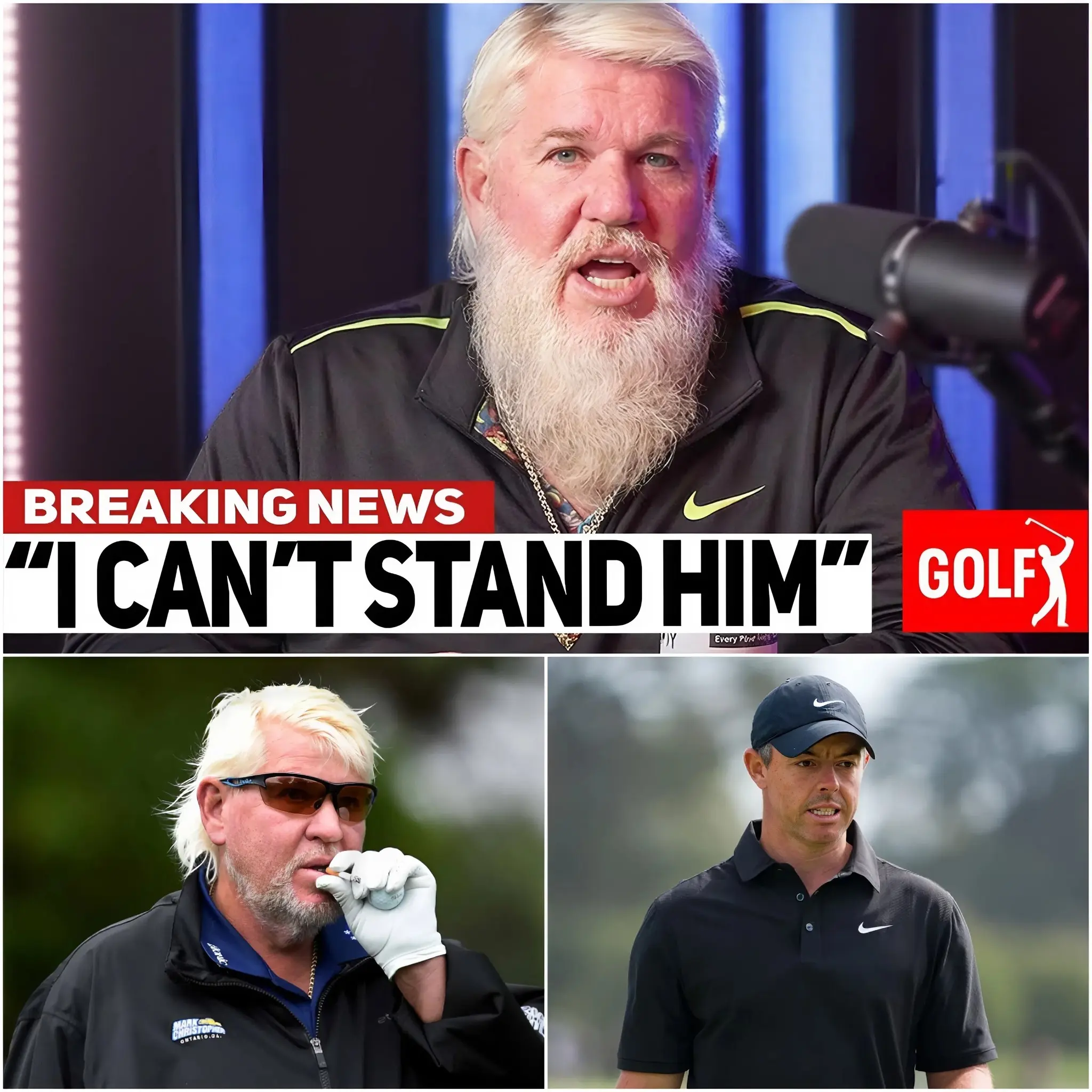 Cover Image for 🚨John Daly HUMILIATES Top PGA Star On LIVE TV Before The Tour!