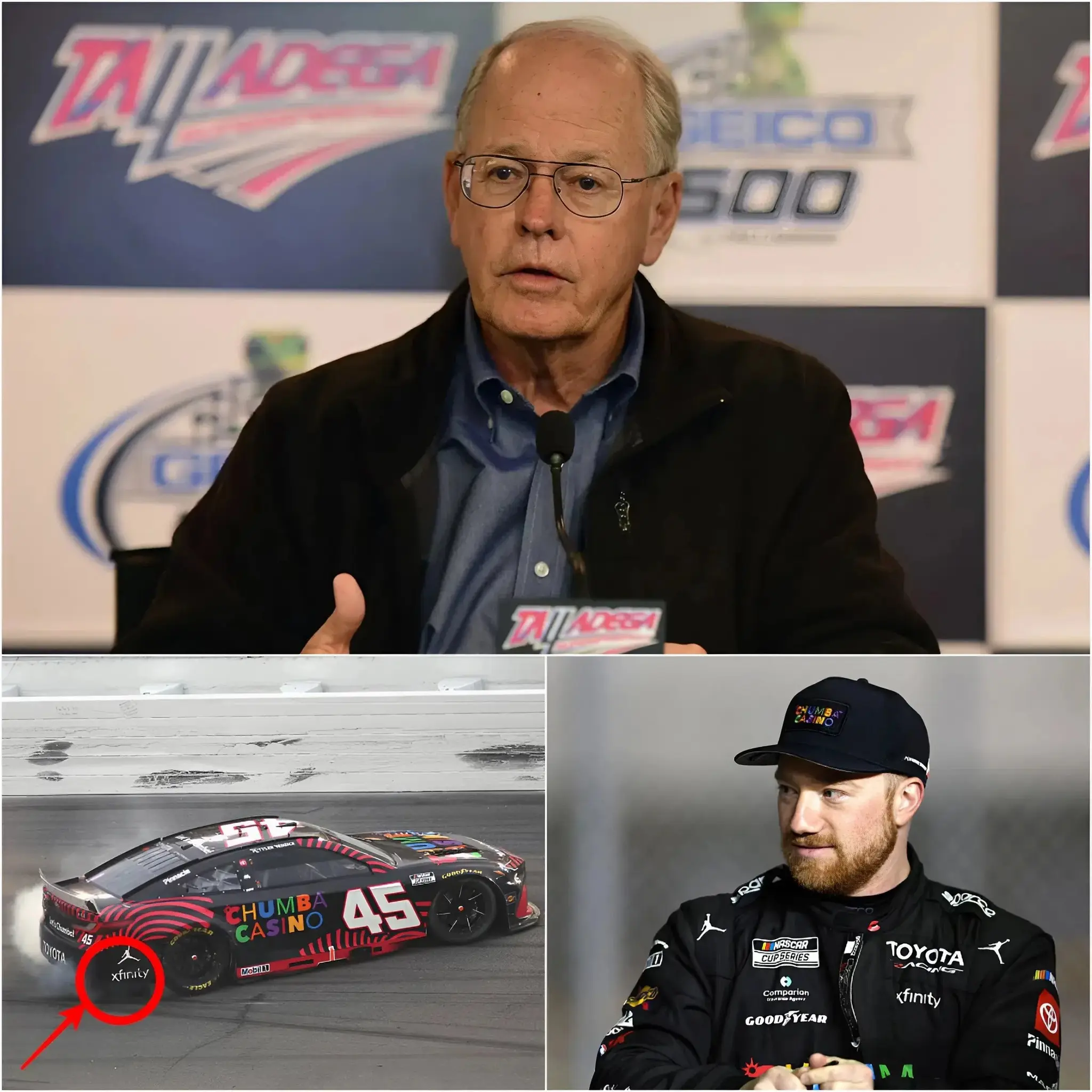 Cover Image for BREAKING NEWS: ! After a day of investigation, NASCAR has officially announced the results regarding Tyler Reddick’s car and engine at the Daytona 500 race. Following the organizers receiving technical images and videos showing anomalies during the race, an emergency inspection was conducted due to suspicions that these details could directly affect the race results and the morale of other drivers. When NASCAR Chairman & CEO Jim France announced the final decision, it immediately sparked a major controversy within the NASCAR fan community.