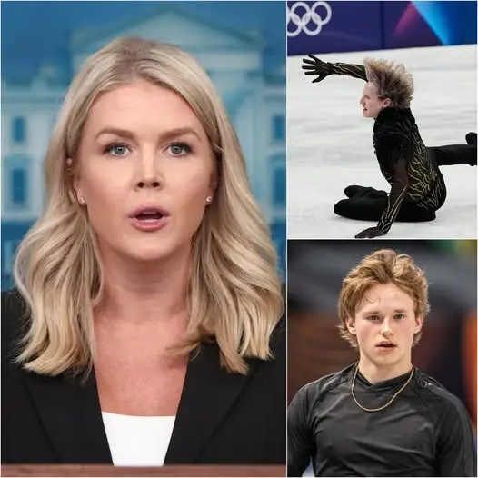 Cover Image for Who do you think you are? You’re just a failed figure skater who didn’t even make the top 5! You couldn’t even bring glory to the United States, so what can you do? You contribute nothing to society. Truly useless. Karoline Leavitt’s statement caused a stir in the US political circles and unexpectedly sparked a media storm. Just a few minutes later, Ilia Malinin, America’s outstanding men’s figure skater, grabbed the microphone, looked straight into the camera, and responded with just 12 cold, sharp words that silenced the entire world. These 12 words made Karoline Leavitt turn pale and start crying, completely unable to speak, before she left the stage in tense, embarrassed silence.