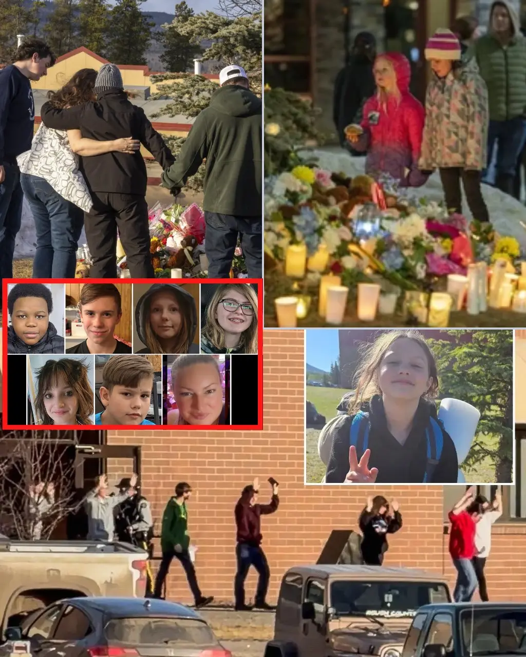 Cover Image for “THEY’RE SCARED TO WALK BACK THROUGH THOSE DOORS” — TUMBLER RIDGE PARENT SPEAKS OUT AS CHILDREN STRUGGLE TO RETURN AFTER SCHOOL SHOOTING In the quiet mountain town of Tumbler Ridge, the echo of sirens has faded, but the fear inside classrooms lingers as parents raise urgent concerns about mental-health support in the wake of the school shooting that shattered their community. One parent described children who wake in the night from nightmares, who hesitate at the school entrance, who cling tighter to their backpacks as if bracing for something unseen. While officials have promised counseling resources and crisis teams, families worry that short-term support will not be enough to heal trauma this deep, especially for students who witnessed chaos unfold in hallways meant for learning. The emotional toll extends beyond the school walls, seeping into dinner tables and bedtime conversations where parents struggle to reassure children that they are safe. As the town tries to move forward, the most pressing question is no longer about reopening buildings, but about restoring a sense of security in young hearts that now understand how fragile ordinary days can be.