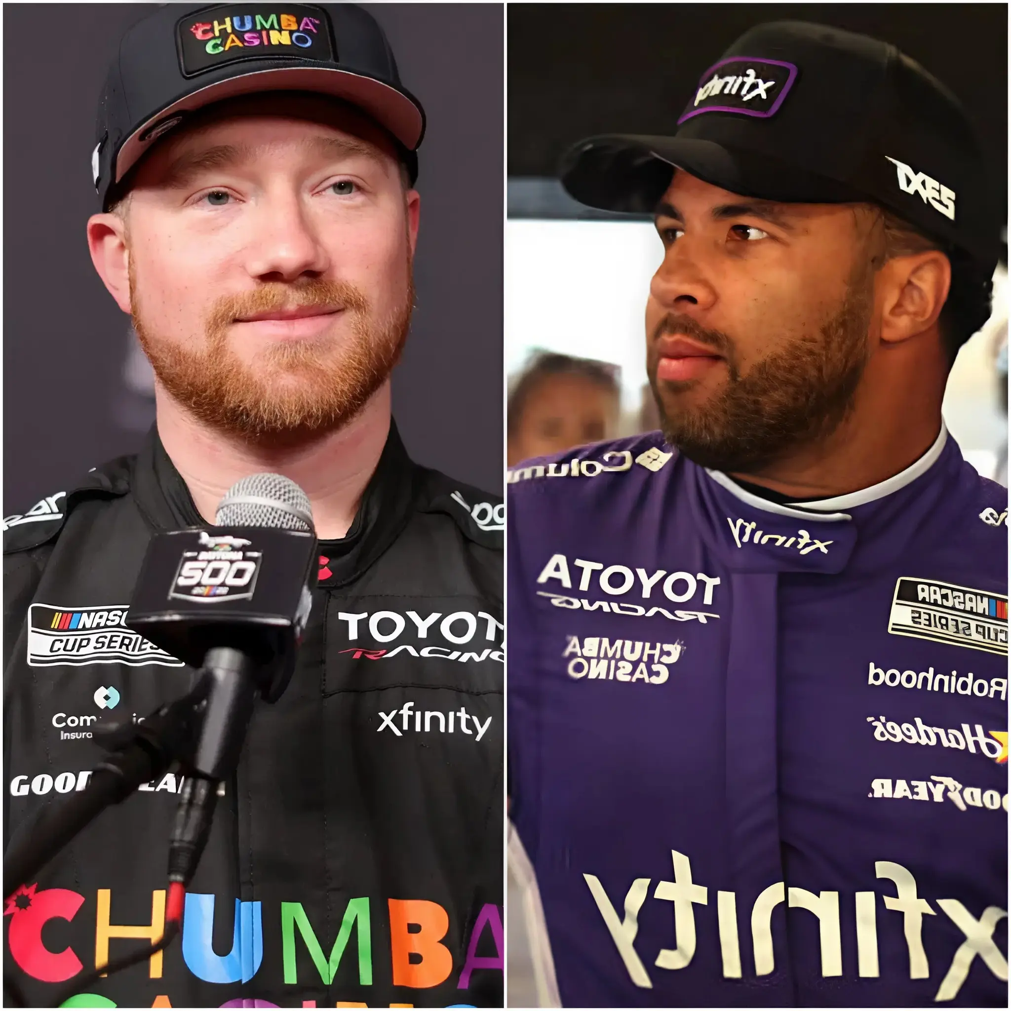 Cover Image for “Who do you think you are? You’re just a failed NASCAR driver, you’ll never win a Daytona 500! You bring no glory to Team 23XI – what can you do? You contribute nothing to this team. Completely useless.” Bubba Wallace’s (driver #23, 23XI Racing) scathing criticism sent shockwaves through the NASCAR world following the shocking incident at the 2026 Daytona 500. Just minutes after Tyler Reddick (driver #45, with Michael Jordan and Denny Hamlin’s 23XI Racing team) unexpectedly won by leading for the final lap amidst the chaos of “The Big One,” Bubba – who had led the race for 40 laps and was hailed as his “best Daytona 500 ever” – grabbed the microphone during a post-race interview, looked directly into the camera, and responded with just 12 cold, sharp words that silenced the entire victory lane. Those 12 words left Bubba pale-faced. He broke down in tears, completely speechless, before storming out of the interview area in a stunned and humiliating silence.