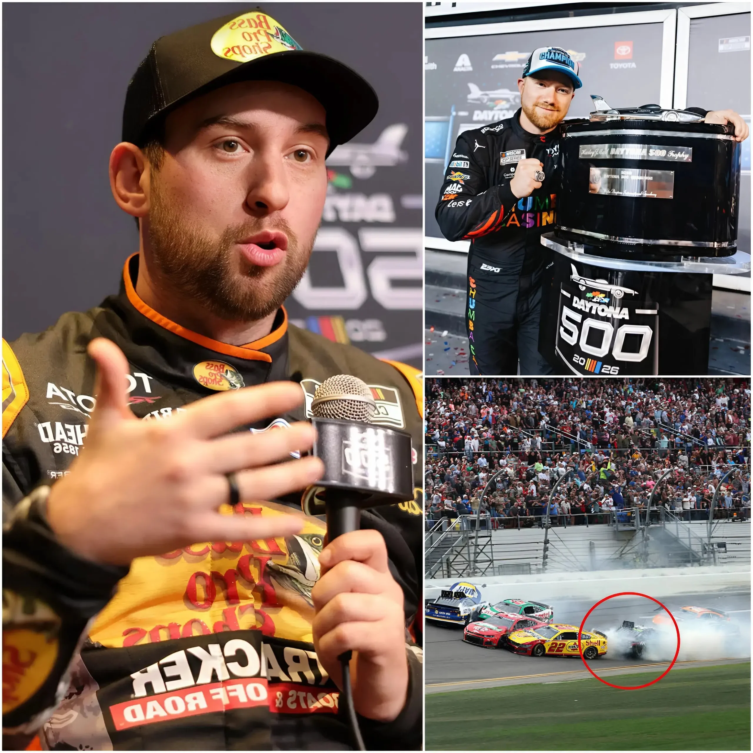 Cover Image for 🔴 “HE CHEATED! THAT WIN SHOULD HAVE BEEN MINE….” After finishing in second place, Chase Briscoe exploded with accusations, publicly claiming that Tyler Reddick used ILLEGAL technology on his car at EchoPark Speedway in 2026 👇. NASCAR quickly launched an urgent investigation and obtained surprising results… 👇