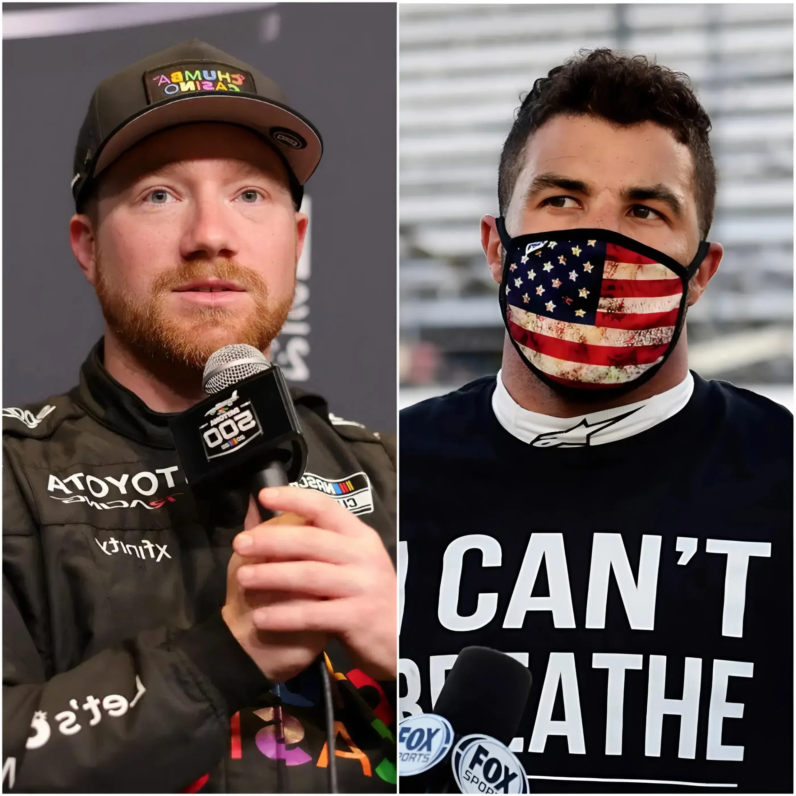 Cover Image for “I CAN’T STAY IN THE UNITED STATES FOR THE NEXT FOUR YEARS AND BREATHE THE SAME AIR AS Tyler Reddick,” NASCAR star Bubba Wallace declared as he announced he would leave American racing to move to Italy following what he described as two recent fraudulent victories by Tyler Reddick. This shocking and highly emotional revelation immediately ignited a storm across social media. However, when the evidence surfaced, no one sympathized with Bubba Wallace’s actions — instead, the entire internet turned him into a laughingstock and relentlessly mocked him across online platforms.