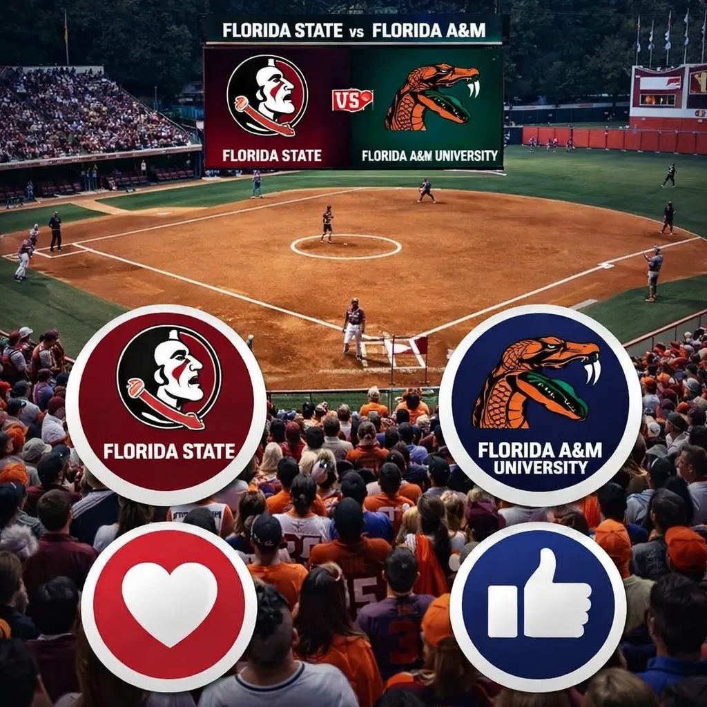 Cover Image for 🚨 TIME UPDATE 🚨 The broadcast schedule for the game between Florida State University and Florida A&M University has officially been changed, sparking a wave of attention in the college softball community — here’s everything fans need to know before the game begins 👇