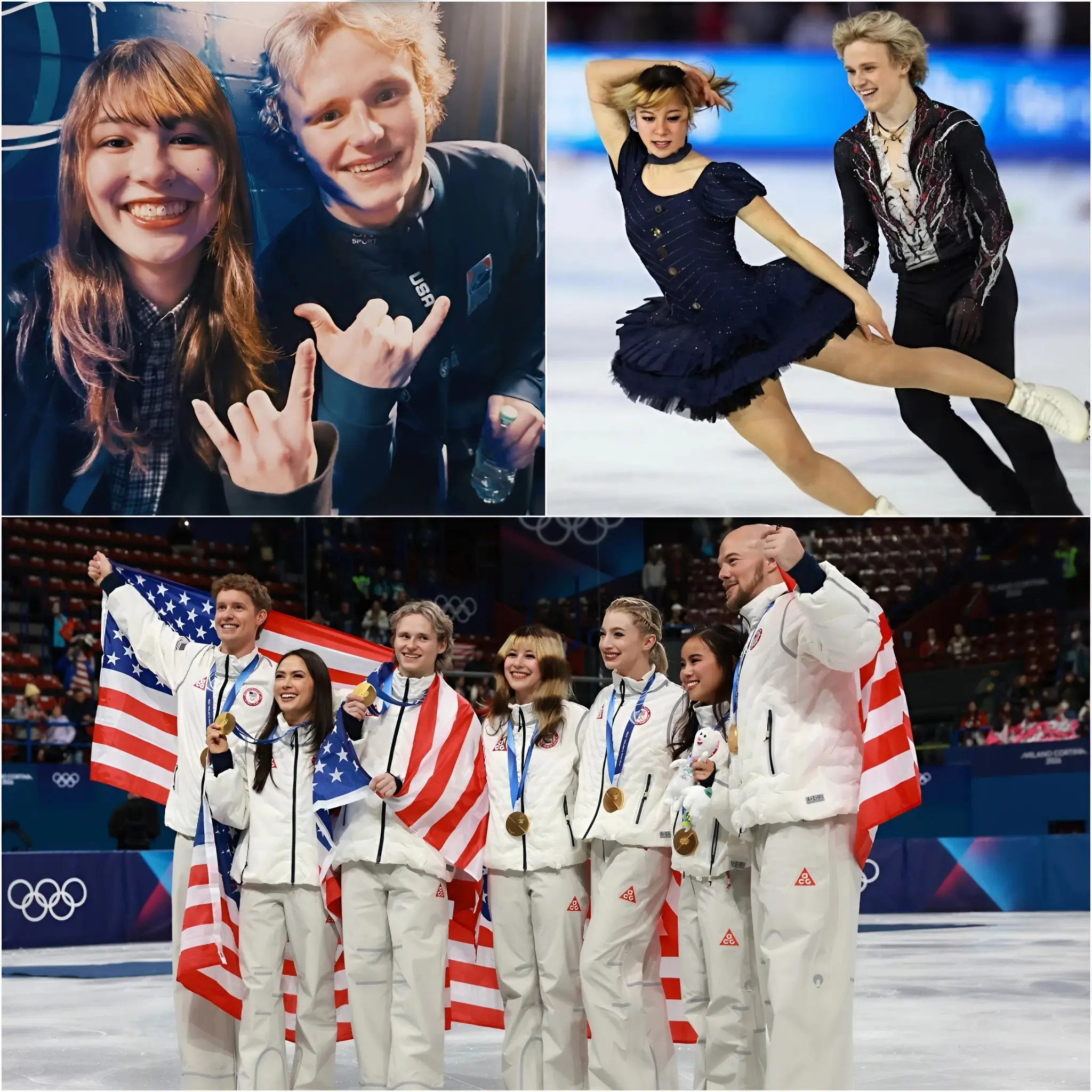 Cover Image for It was the Milan–Cortina moment no one expected — and the ice hasn’t stopped buzzing since. UNEXPECTED MAGIC IN MILAN! 😳✨ When Alysa Liu and Ilia Malinin skated together at the Olympic exhibition gala, a simple celebratory performance quickly became the night’s most talked-about moment. Fresh off opposite Olympic outcomes — her golden comeback and his painful miss — they moved with striking synchronicity, exchanging lingering glances and skating in effortless harmony. The chemistry felt natural, not choreographed, sparking instant speculation online. Was it just performance magic, or something deeper forged through shared pressure and emotion? No one has said a word — but once you saw it, you couldn’t ignore it. 👇
