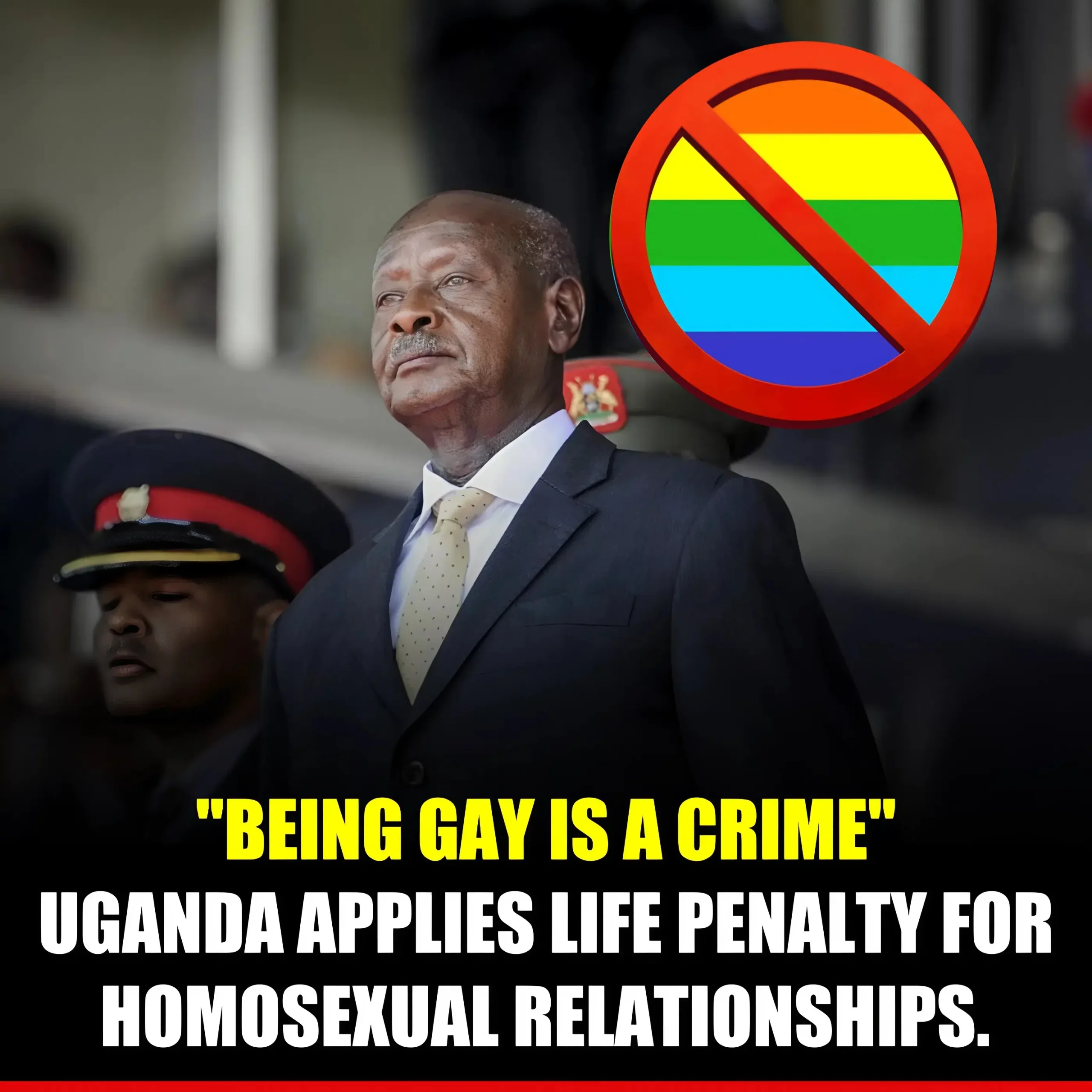 Cover Image for “being Gay Is A Crime” Uganda Applies Life Penalty For Homosexual Relationships.