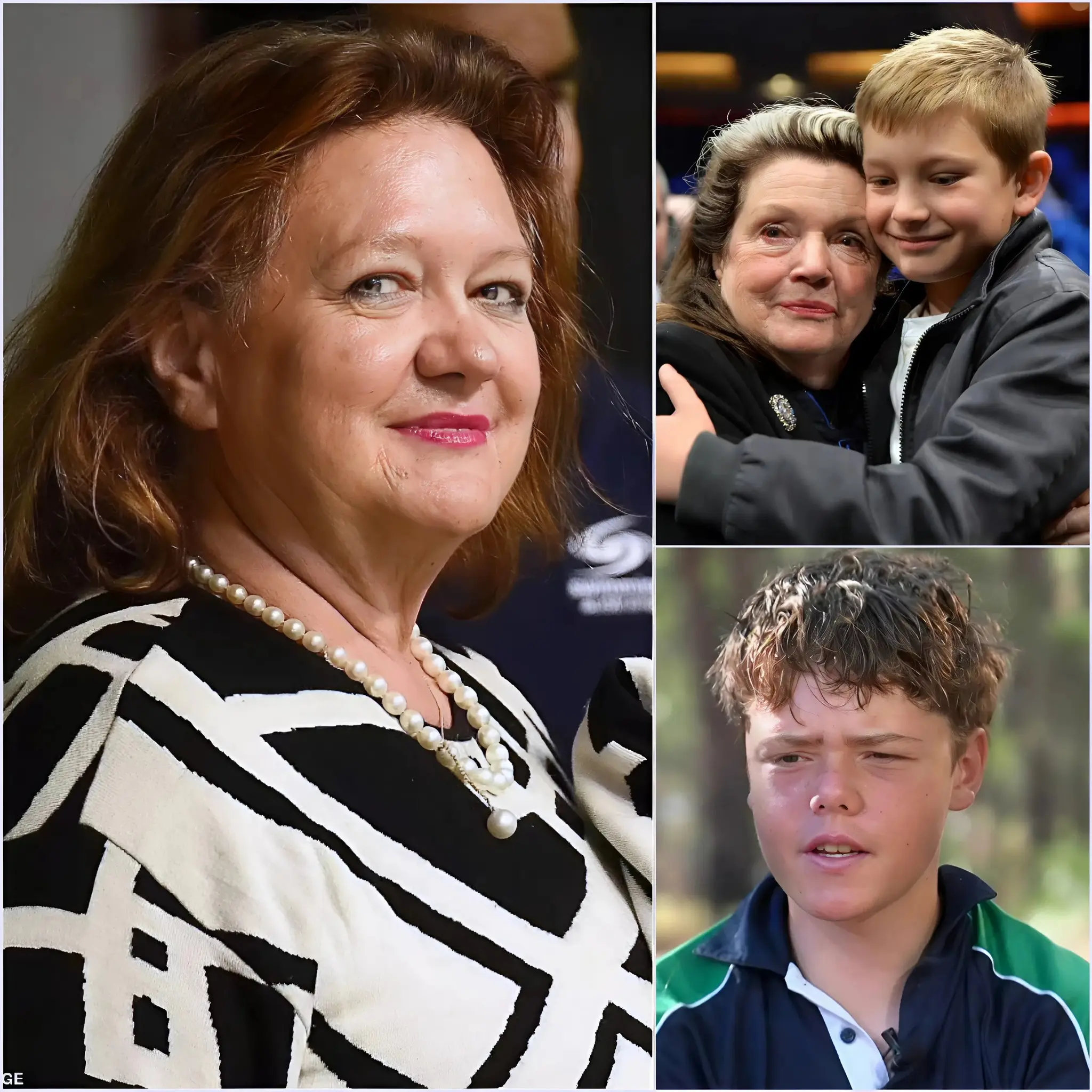 Cover Image for 🚨 BREAKING NEWS FROM AUSTRALIA 🔴 Billionaire Gina Rinehart announced she will personally pay ALL tuition fees for Austin Appelbee, the heroic boy who swam for four hours in deadly icy waters to save his family from disaster. “He’s more than a superhero!” she choked out. But when she received the boy’s trembling handwritten letter, Rinehart broke down in tears. A heartbreaking plea no one expected… And as the horrifying truth about the boy’s family gradually unfolded, all of Australia was stunned, millions demanding to know the whole truth… 👇