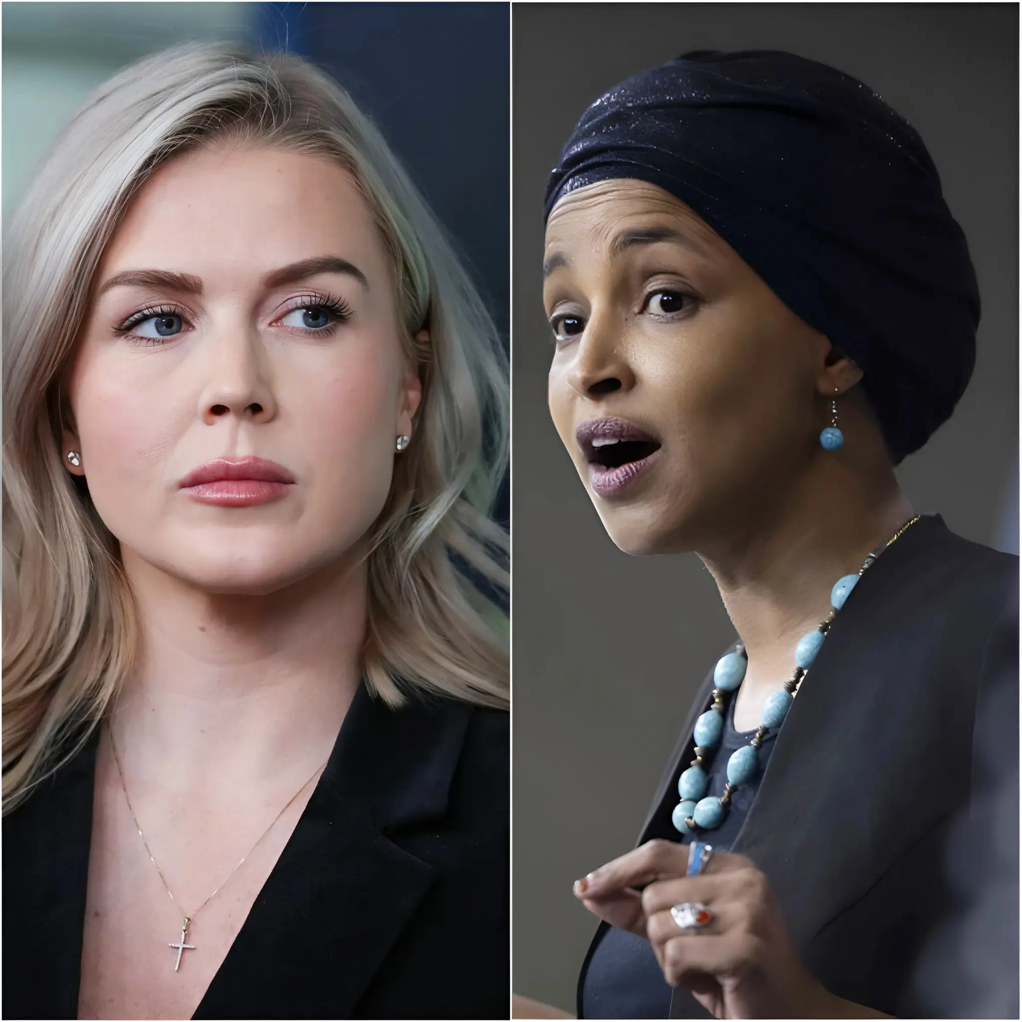Cover Image for KAROLINE LEAVITT READS ILHAN OMAR’S RECORD ALOUD — AND CNN FALLS INTO STUNNING SILENCE… On live television, Karoline Leavitt methodically recited Rep. Ilhan Omar’s public record, line by line. No raised voice. No personal attacks. No theatrics. Just a steady cadence and carefully sourced claims delivered with such composure that the panel seemed unsure how to respond. The host hesitated. Cameras lingered a beat too long. Producers were visibly scrambling behind the scenes. Then came eleven seconds of unmistakable dead air—the kind of unscripted pause live TV can’t smooth over. What Leavitt chose to highlight from Omar’s record—and why no one at the table moved to cut her off—has quickly become the clip viewers can’t stop replaying. 👇👇👇