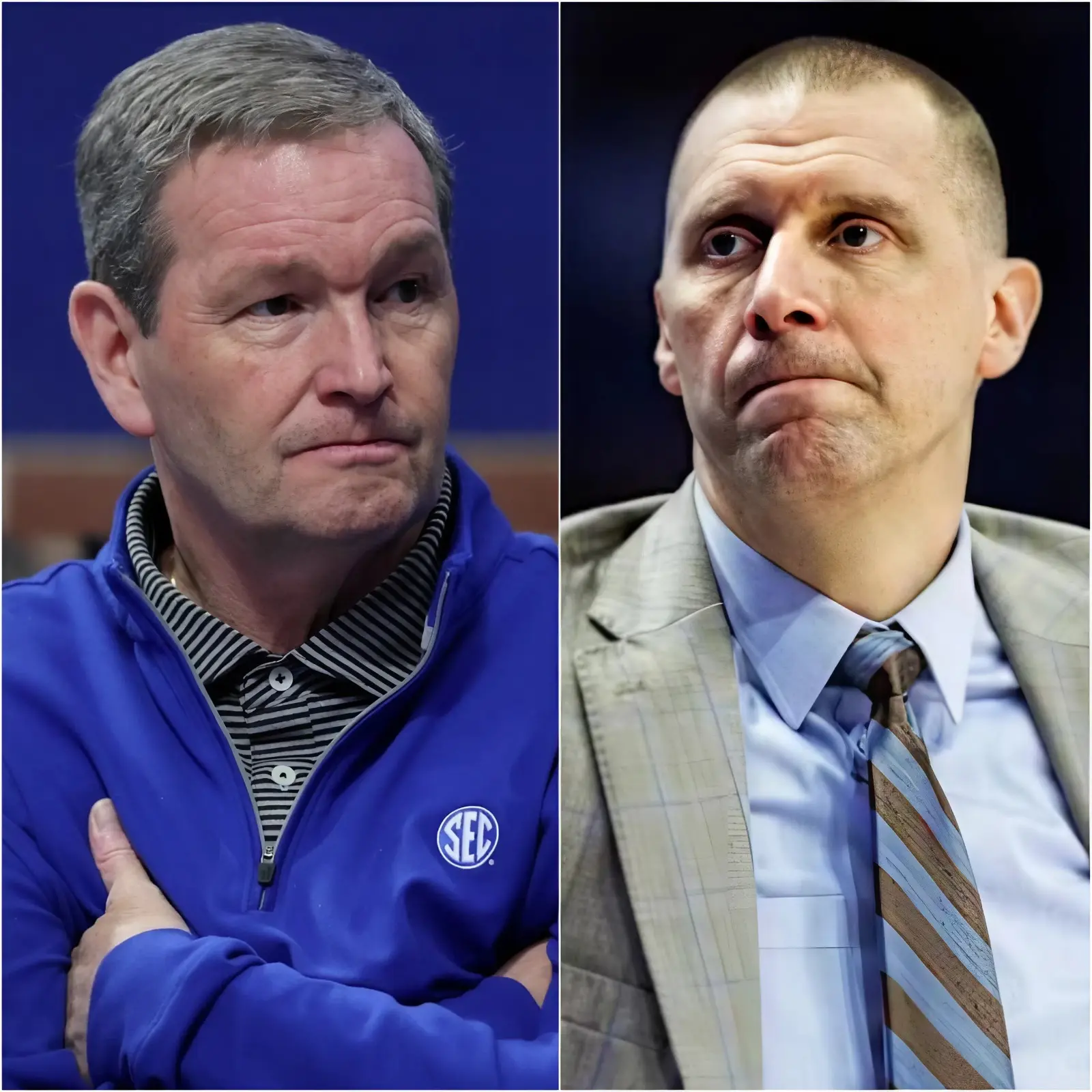 Cover Image for BREAKING NEWS: An emergency internal meeting lasting over an hour between the Kentucky Wildcats men’s basketball program’s senior leadership and Athletic Director Mitch Barnhart has just concluded at Rupp Arena. University President Eli Capilouto has personally stepped out to announce that HEAD COACH MARK POPE WILL…