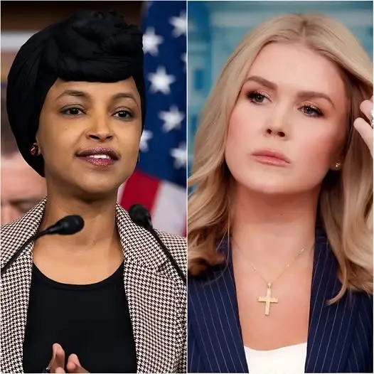 Cover Image for KAROLINE LEAVITT READS ILHAN OMAR’S RECORD ALOUD — AND C.N.N FALLS INTO STUNNING SILENCE… On live television, Karoline Leavitt methodically recited Rep. Ilhan Omar’s public record, line by line. No raised voice. No personal attacks. No theatrics. Just a steady cadence and carefully sourced claims delivered with such composure that the panel seemed unsure how to respond. The host hesitated. Cameras lingered a beat too long. Producers were visibly scrambling behind the scenes. Then came eleven seconds of unmistakable dead air—the kind of unscripted pause live TV can’t smooth over. What Leavitt chose to highlight from Omar’s record—and why no one at the table moved to cut her off—has quickly become the clip viewers can’t stop replaying. 👇👇