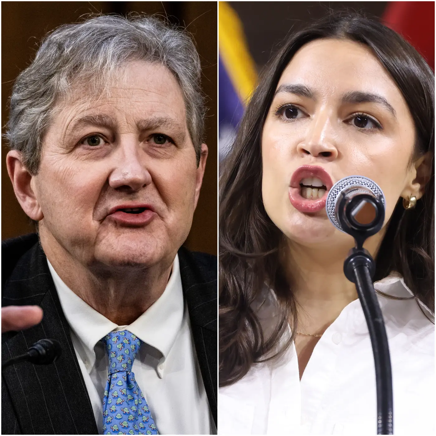 Cover Image for 🚨 “SAY ONE MORE DUMB WORD, OLD BOY, AND I’LL EMBARRASS YOU ON NATIONAL TV,” AOC fired across the chamber, her voice cutting through the air like a blade. Conversations died mid-sentence as she leaned forward, a razor-thin smile hinting she was ready to torch Sen. Kennedy’s credibility in real time. But Kennedy didn’t blink. He stood deliberately, locking eyes with her in a stare so steady it felt preloaded with impact. The tension coiled tight enough to snap. “You want embarrassment?” he replied evenly, stepping toward the microphone with unhurried confidence. “Try surviving this.” A murmur rolled through the Senate—equal parts shock and anticipation. AOC’s smile flickered for a split second. Then Kennedy dropped a verbal grenade that detonated into audible gasps, scattered laughter, and stunned silence. Reporters pounded their keyboards as if racing a deadline siren. In less than half a minute, the energy shifted: AOC bristling, Kennedy composed, and the entire chamber crackling with electric disbelief.