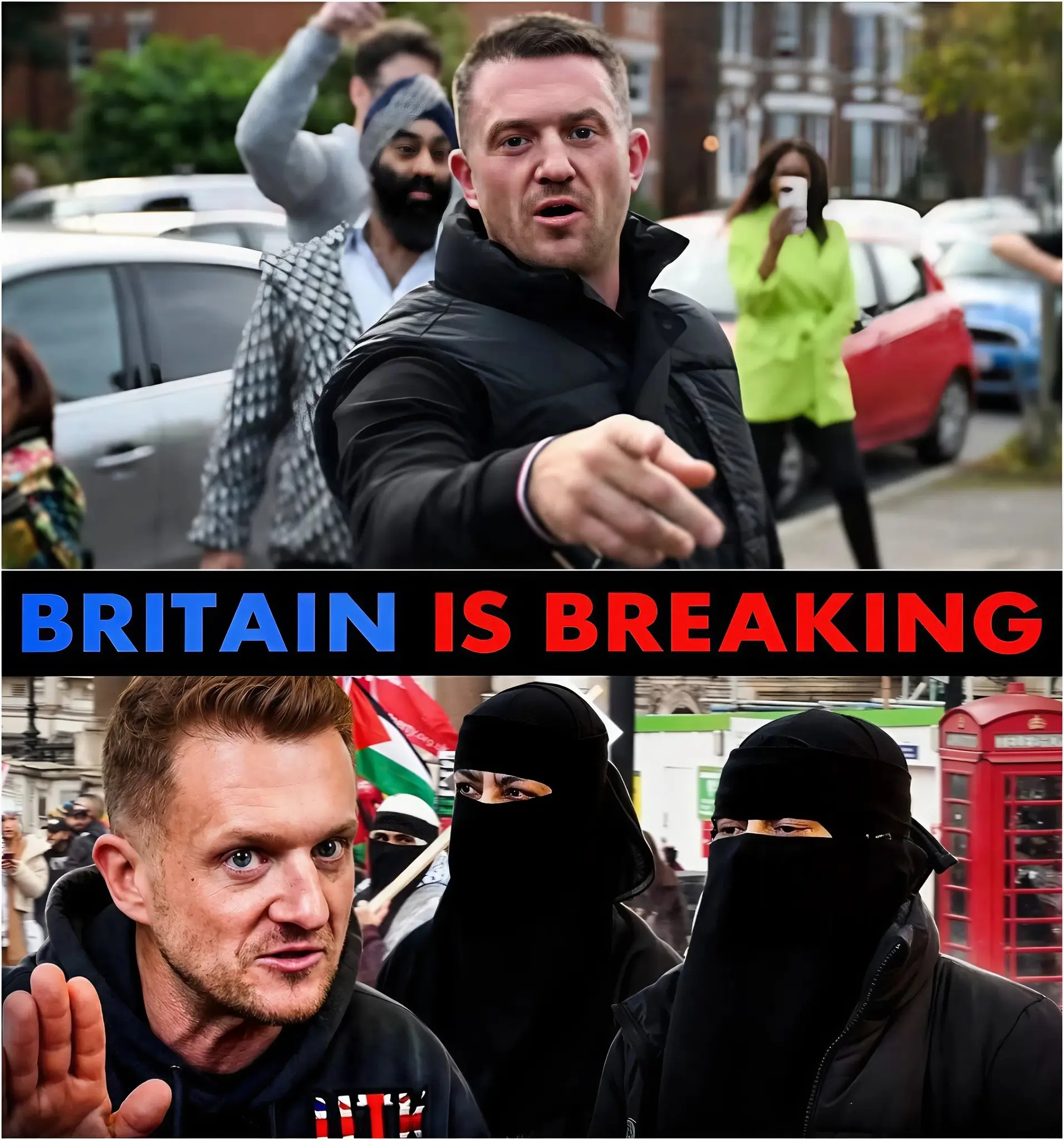 Cover Image for 🔥Tommy Robinson Drops Ultimate Red Pill: “Islamic Takeover of Britain is HERE and Accelerating at Breakneck Speed!” – Mass Immigration Turns Towns into No-Go Zones, Grooming Gangs Run Rampant, 40,000 on Terror Watchlists, Supremacist Ideology Replaces British Values While Elites Look Away! Chilling Wake-Up Call Erupts in Explosive Interview: Politicians Cower, Media Covers Up, Prisons Become Jihadist Hubs, and Everyday Brits Watch Their Culture Vanish – Robinson Issues Desperate Warning to Americans: “This Is Your Future If You Don’t Act Now!” Nation on the Brink of Ideological Conquest, Democracy Crumbling Under Unchecked Migration – Patriots Rally as Betrayal Hidden in Plain Sight for Years Threatens to Ignite Britain Overnight!