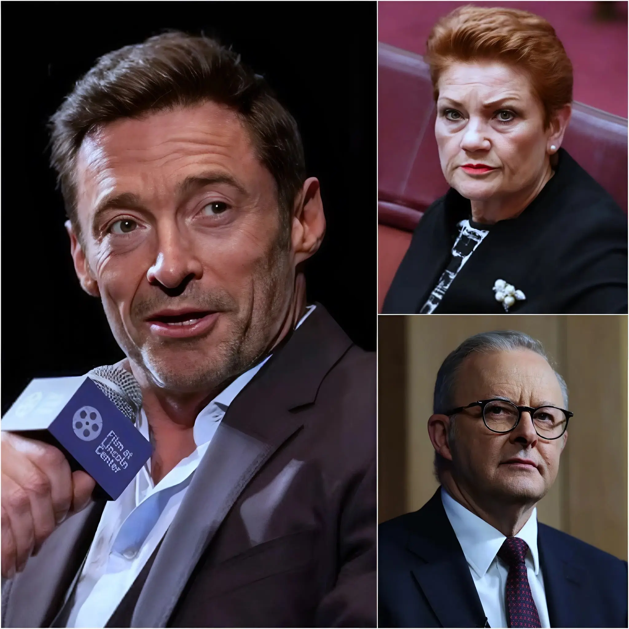Cover Image for Hugh Jackman Silenced The Sunrise Studio When He Frankly Addressed The Burqa And The Controversies Surrounding Pauline Hanson, A Topic Traditionally Considered Taboo In The Entertainment Industry. He Strongly Criticized Extremists Who Had Turned The Debate Into A Smear Campaign, And Accused Traditional Parties Of Failing To Protect An Honest Discussion. When Jackman Shifted His Focus To The Albanese Government, The Public Reaction Erupted, Making This Speech One Of The Most Shocking Moments In Australian Television History.