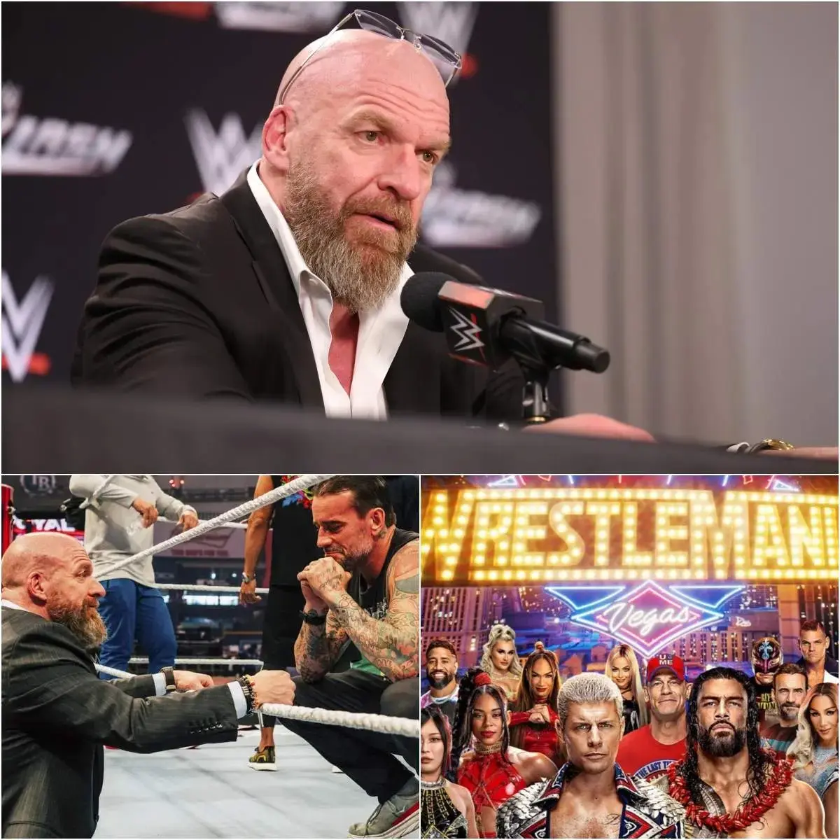 Cover Image for 🚨 “HE WILL NEVER APPEAR IN WWE AGAIN.” This is not just a firing or release — it is a lifetime permanent ban. In a shocking announcement, WWE Chief Content Officer Triple H has permanently removed a Superstar from the WWE roster, declaring that there is no scenario in which he will be called back, whether on Raw, SmackDown, or any future event. Internal sources reveal that this Superstar repeatedly caused trouble backstage, destroying locker room unity, and igniting internal drama — drama that ultimately exploded right before Elimination Chamber 2026, threatening the entire Road to WrestleMania 42. The breaking point? Top superstar CM Punk personally met with Triple H and demanded immediate action to protect the company culture. Now, a controversial figure has been eliminated — permanently. While WWE tries to control the fallout and stay silent ahead of Elimination Chamber, WWE fans are in deep shock, angry… and desperately wanting to know: Who has enough power to divide the locker room — and what really happened behind those closed doors?