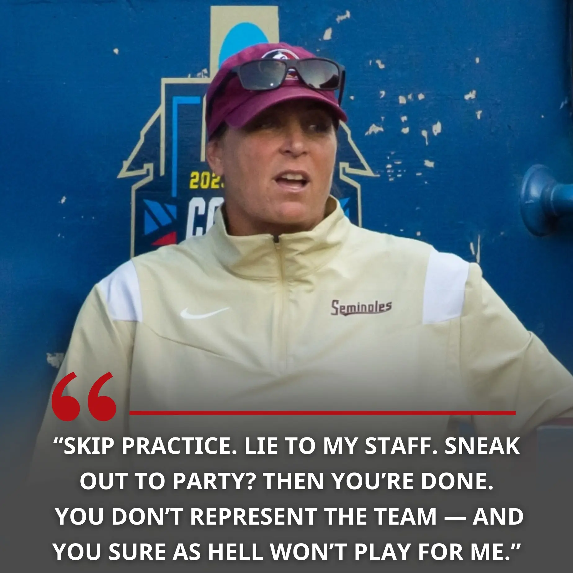 Cover Image for BREAKING NEWS: Lonni Alameda, head coach of the Florida State Seminoles, has shocked the NCAA after suspending a player for leaving the team’s designated practice area — just hours after missing a mandatory session earlier in the day while citing “health” reasons. According to sources within the Florida State coaching staff, the disciplinary action was taken immediately after Lonni Alameda reviewed evidence confirming the player’s explanation was untrue. “We’re entering a crucial stage of the season, and discipline is non-negotiable,” Alameda stated firmly. “If you think you can skip practice and be dishonest about it while representing the Florida State Seminoles, you’re mistaken.”