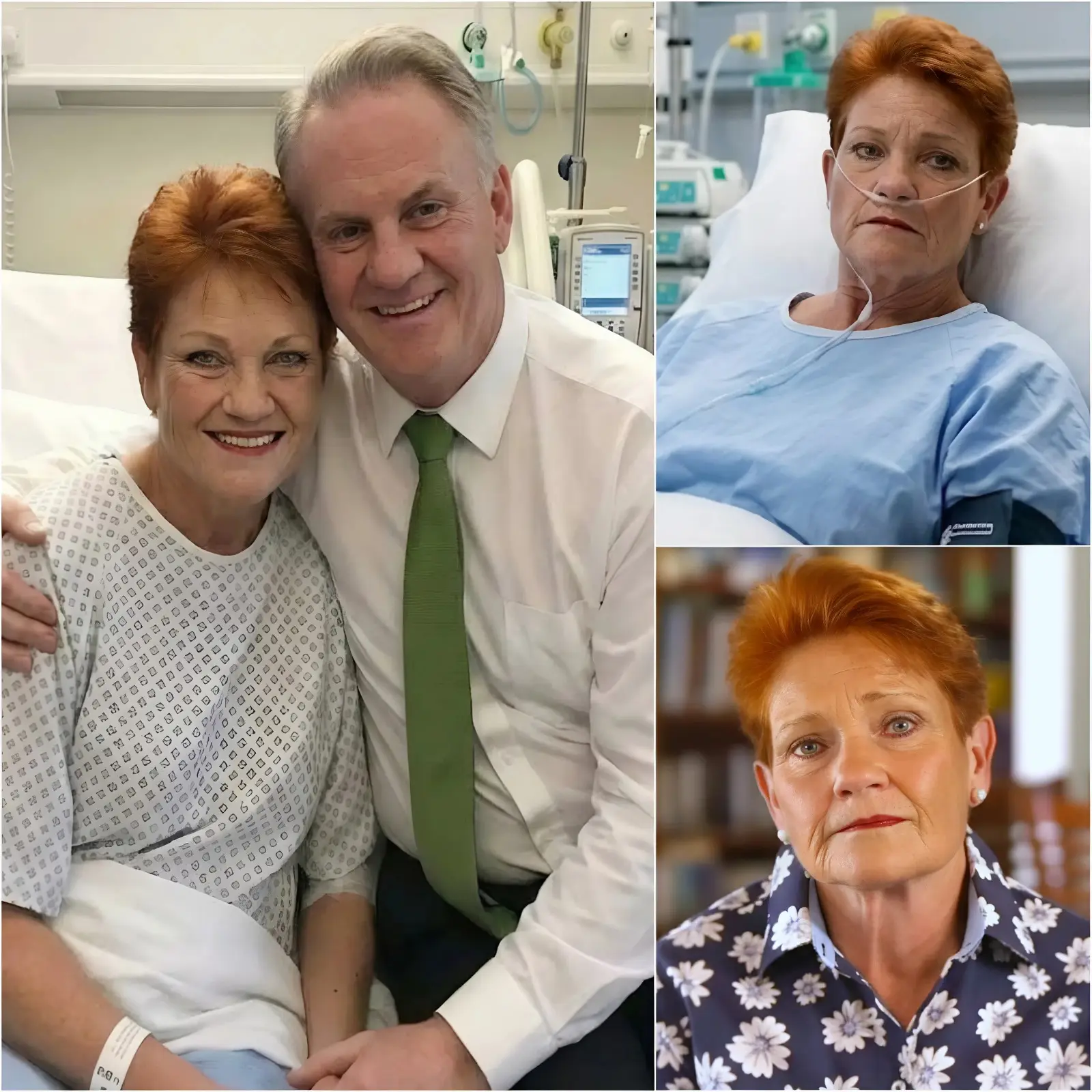 Cover Image for 🚨 GOOD NEWS: Pauline Hanson Shares Emotional Health Update After Surgery — “I’m Fighting, But I Can’t Do It Alone”