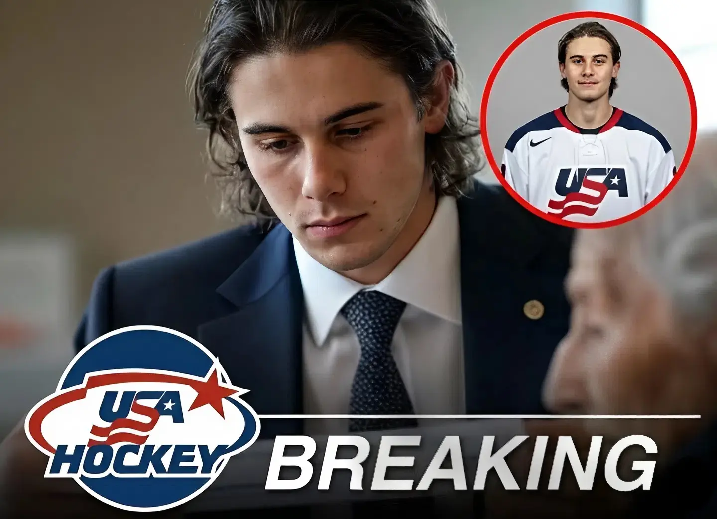 Cover Image for BREAKING: Jack Hughes has touched the hearts of fans by donating his entire $3.6 million prize money and sponsorship deal to charities that support the homeless.