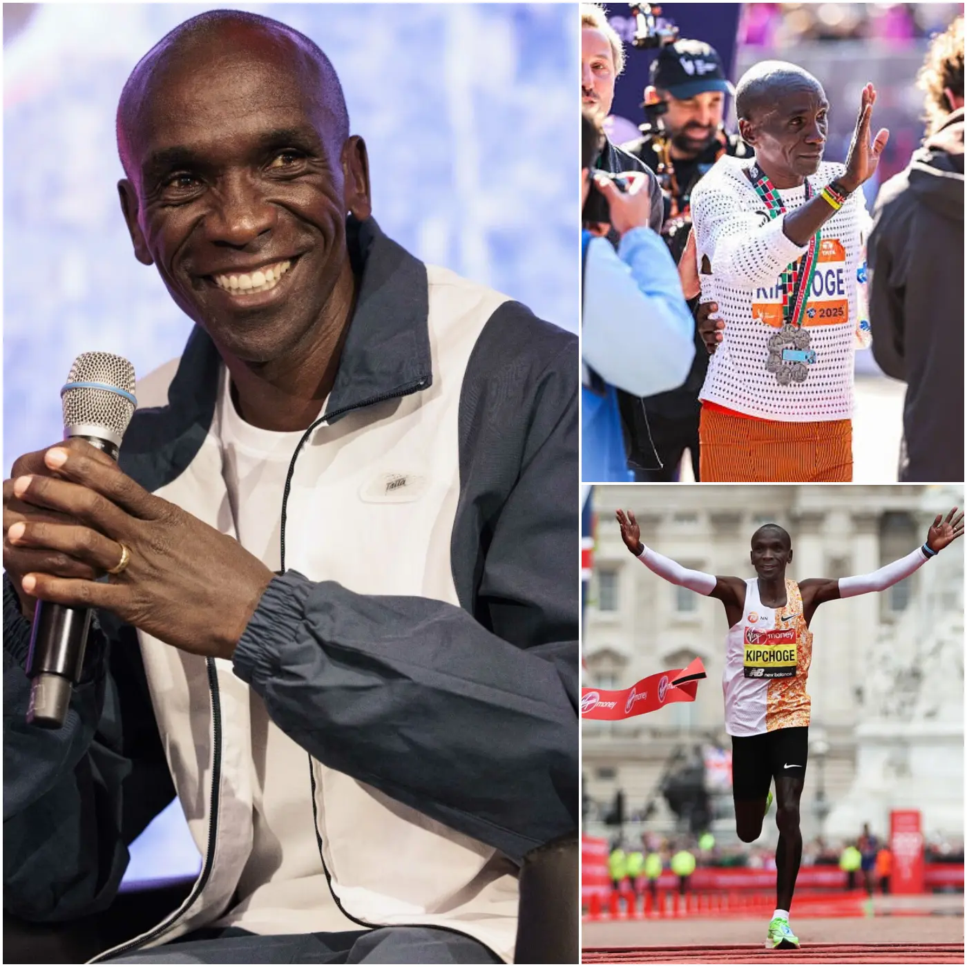 Cover Image for At 41, Eliud Kipchoge Drops a Bombshell: The 5 Marathon Runners He Respects Most — And the List Shocked Everyone!