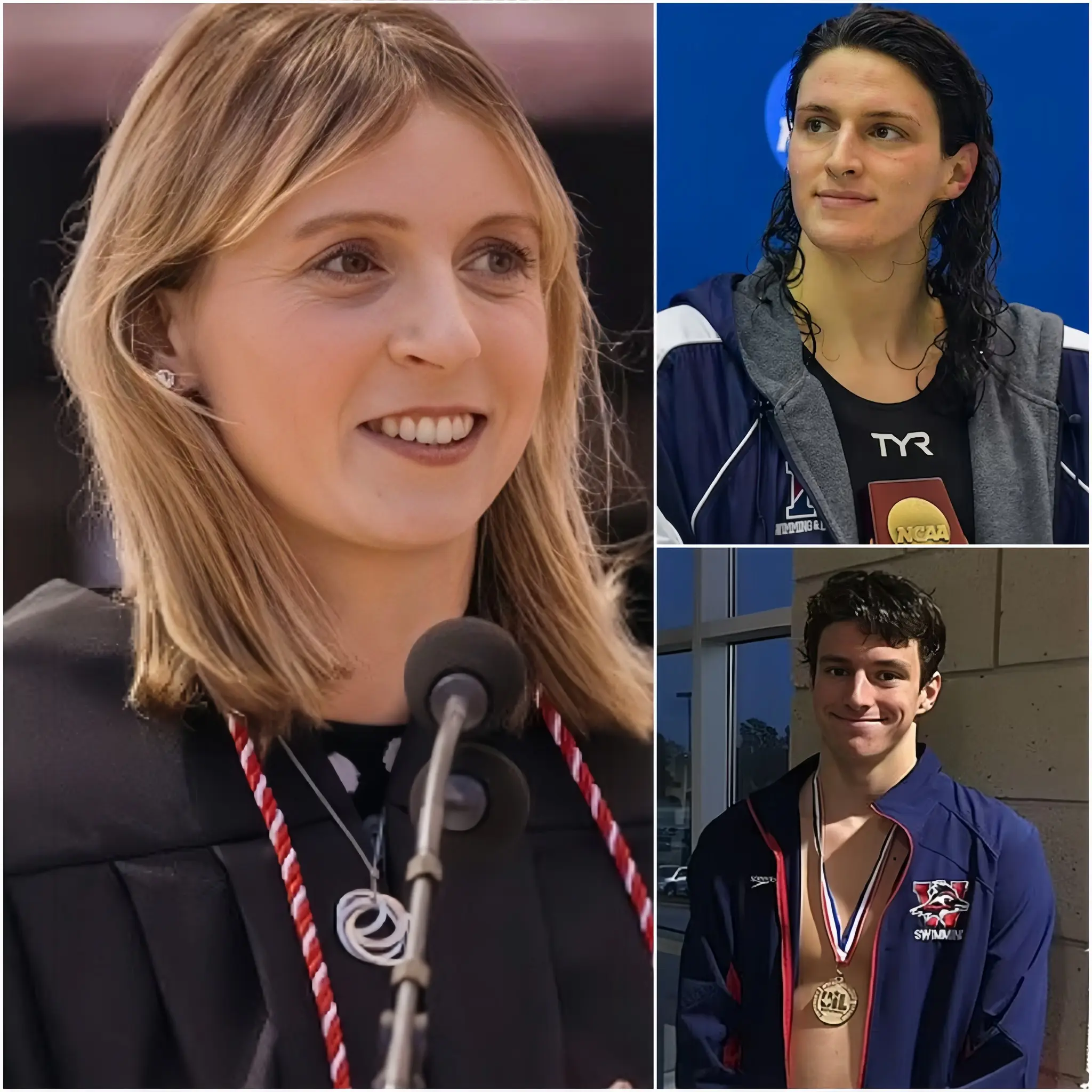 Cover Image for BREAKING NEWS: “I’ll Skip The 2028 Olympics If Lia Thomas Competes In The Women’s Category.” This Statement, Allegedly Made By Katie Ledecky, Spread Like Wildfire, Shaking The Entire Swimming World In Minutes. An Olympic Icon Was Directly Confronting One Of The Most Controversial Figures In Modern Sports History. But The Drama Didn’t End There. Just Five Minutes Later, Lia Thomas Responded Publicly, Coldly And Decisively, Creating Such Intense Pressure That Katie Ledecky Was Forced To Retract Her Statement And Issue An Apology, Deeply Dividing Public Opinion.