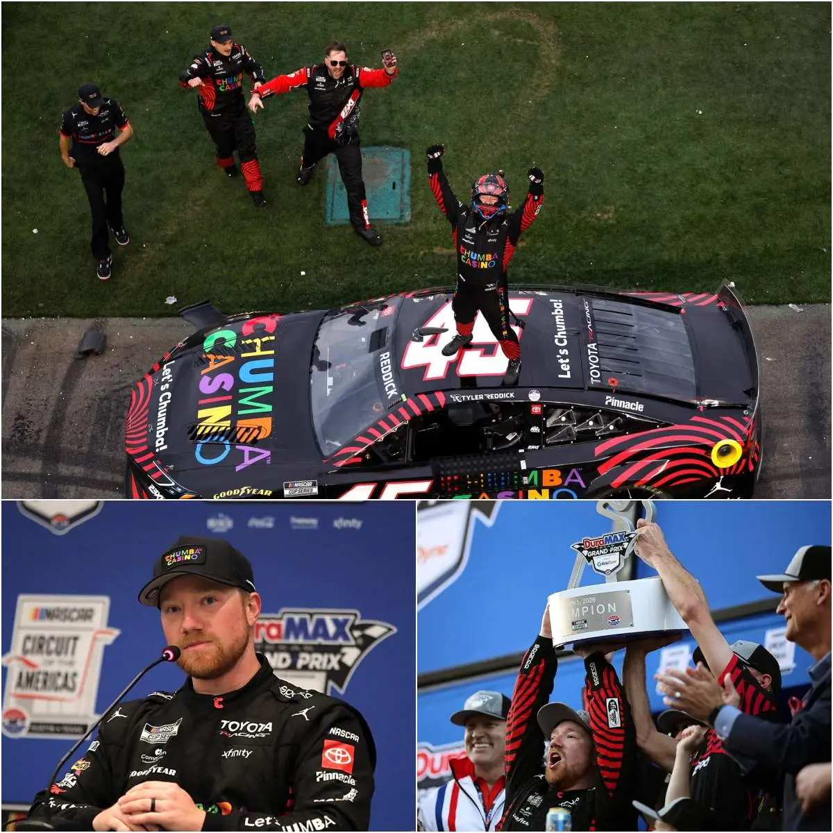 Cover Image for đ´ âHE CHEATED!â Shane van Gisbergen ACCUSES Tyler Reddick of using ILLEGAL technology with his car at the 2026 Circuit of the Americas đ. NASCAR quickly launched an urgent investigation and obtained surprising resultsâŚđ