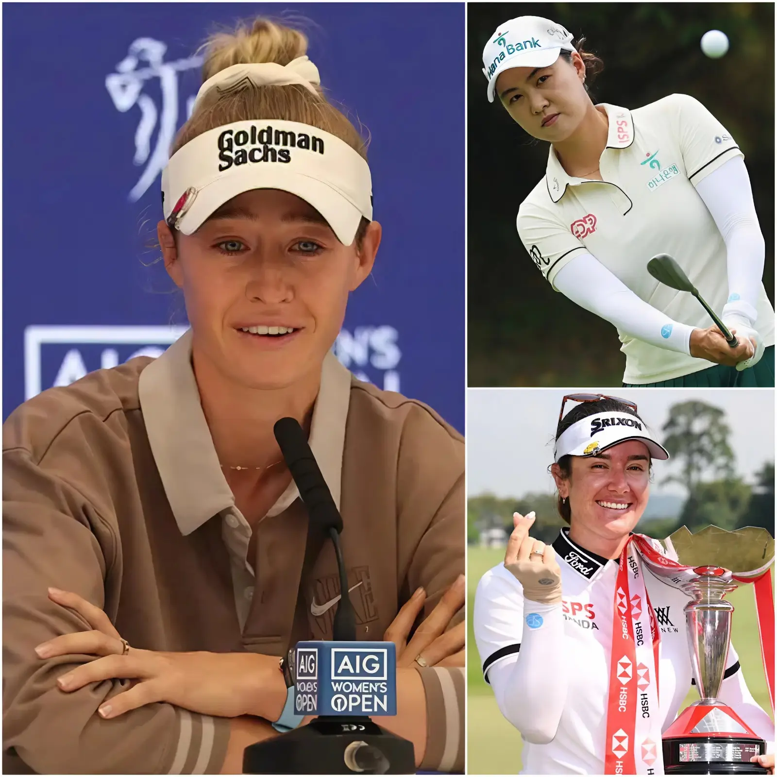 Cover Image for BREAKING NEWSđ´ Just days after Hannah Greenâs emotional victory at the 2026 HSBC Womenâs World Championship, the 29-year-old Australian golfer unexpectedly became the target of criticism â and even more shocking was the blunt comment from her compatriot Minjee Lee (T3), âIâm proud that Australia has a winner, but I think we should celebrate the team. Not a mention of teammates or country in the speech â that saddened me. Golf is an individual sport, but the Australian spirit is about us together.â Leeâs criticism, combined with the negative reaction from the golfing crowd, cast doubt on Greenâs victory in terms of âteam spirit.â However, Nelly Korda, the world number one golfer, unexpectedly stepped into the eye of the storm with a blunt, cool, and powerful statement directly defending Green â a message that stunned the golf world.