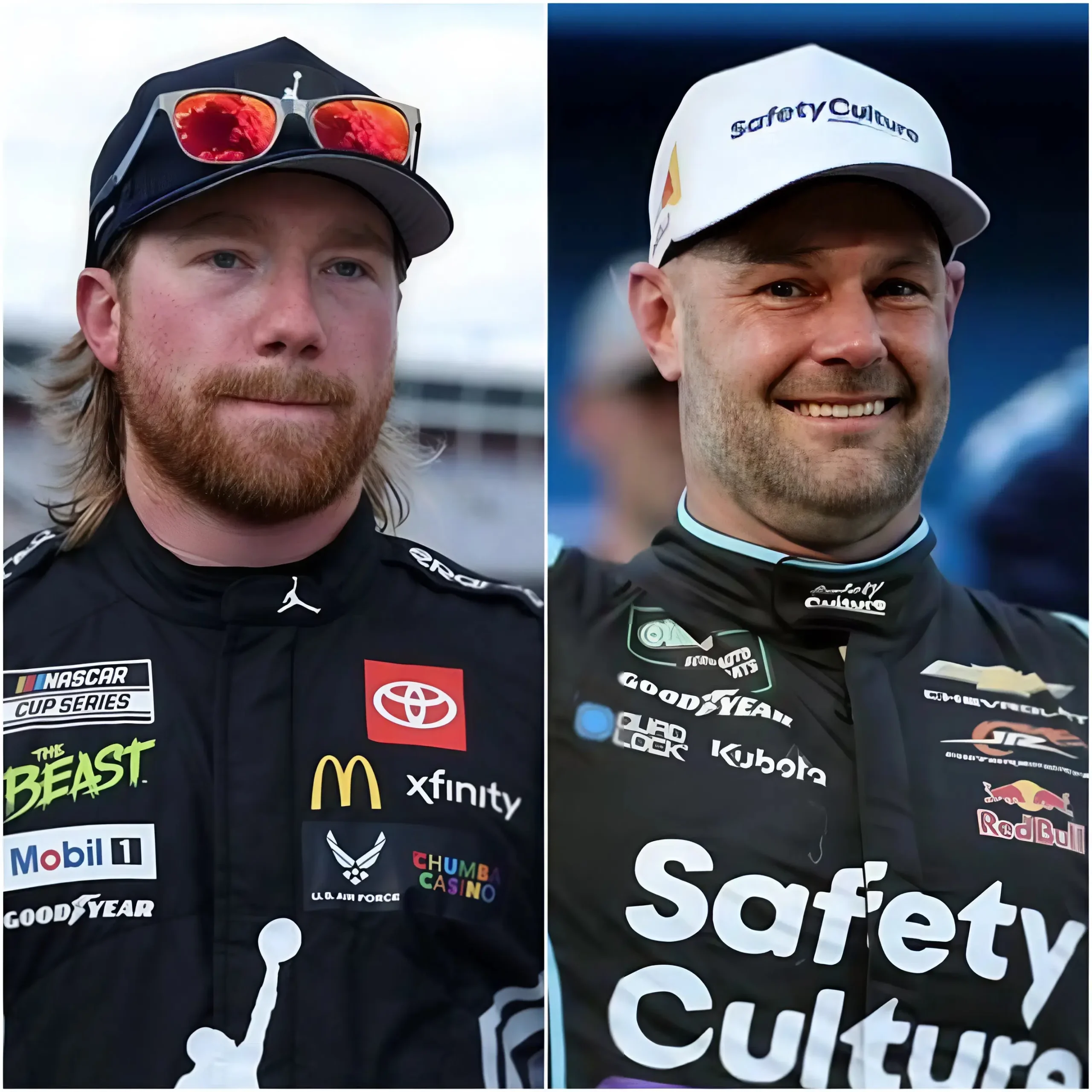 Cover Image for 🔴 NASCAR BREAKING NEWS: Tyler Reddick makes history by winning the first three races of the season. But just minutes later, Shane van Gisbergen causes a stir by alluding to “hate” and suggesting the victory was the result of “appeasement” after 23XI Racing won their charter and team rights lawsuit… 👇