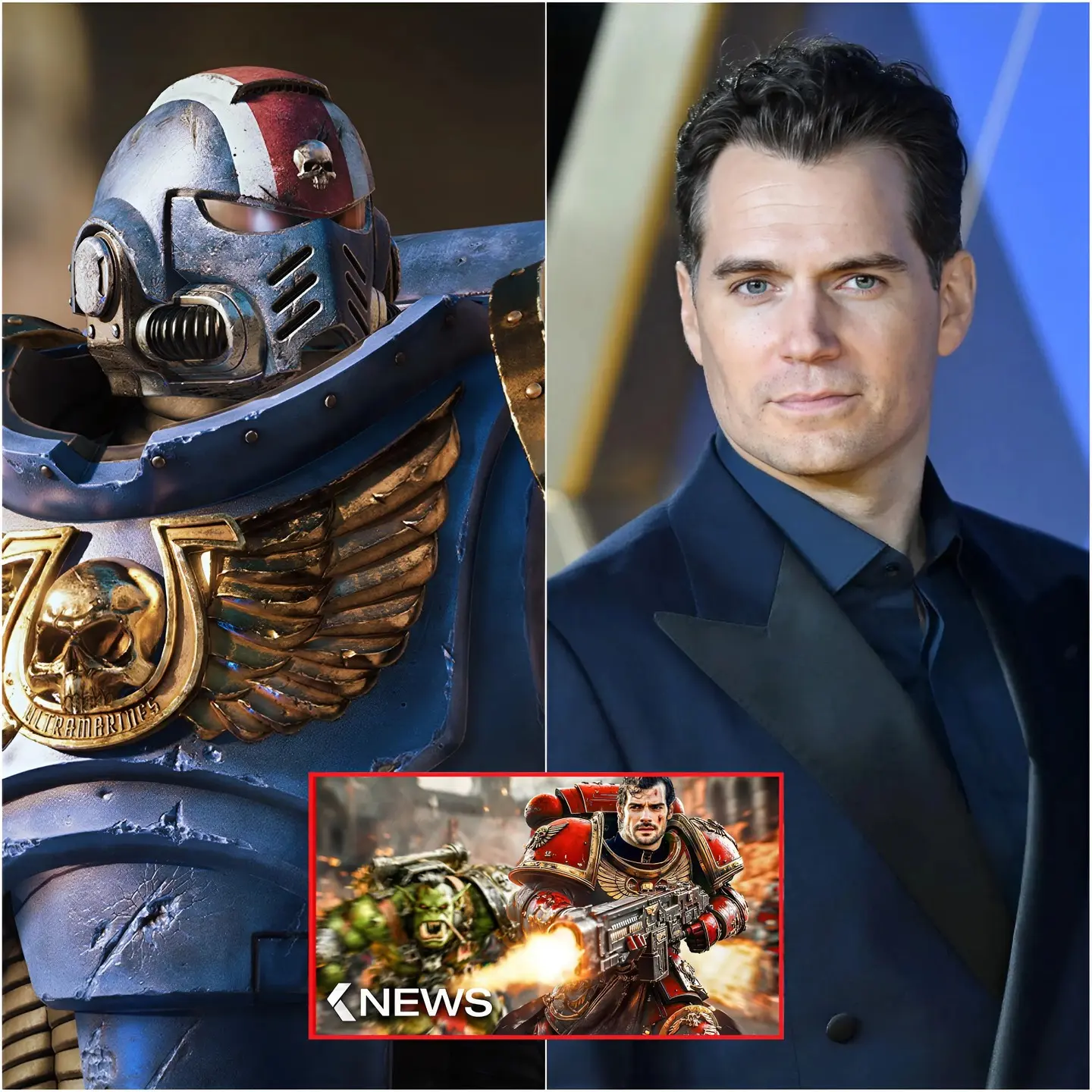 Cover Image for Henry Cavill BREAKS SILENCE and blows everyone’s mind — he’s not just the star of Warhammer 40K, he’s the mastermind behind it! ⚔️🔥 The actor promises a universe to dethrone Marvel & DC. But the CRAZIEST part? Cavill’s secret revelation just shook Tinseltown to its core. 😱👉