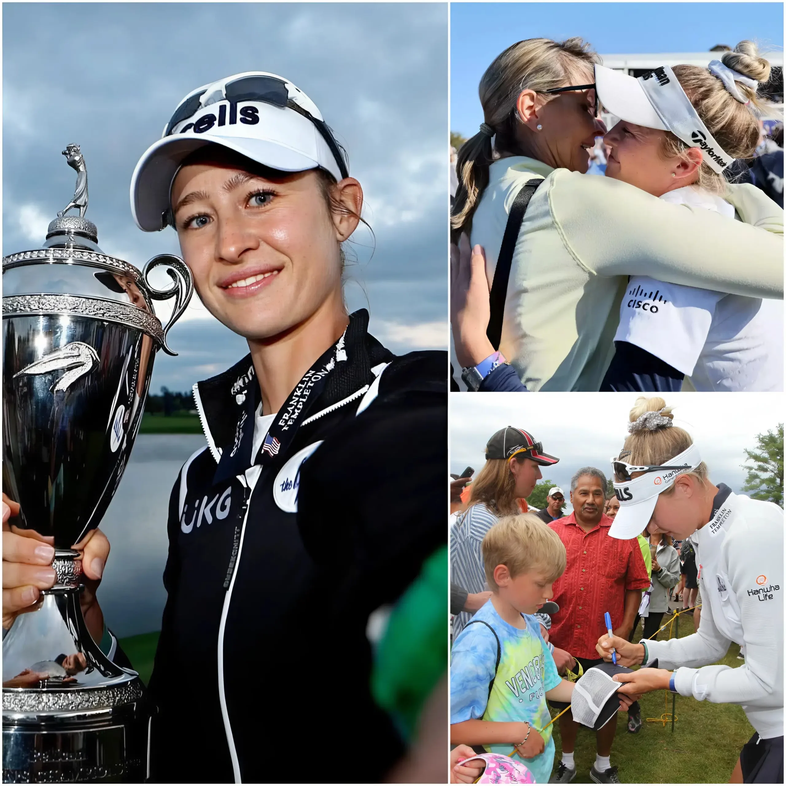 Cover Image for 💖✨ MIRACLE: After returning to her hometown, Nelly Korda and her mother visited an orphanage, bringing hundreds of gifts along with a $100,000 donation. This had become a regular family tradition after long periods of busy work. Nelly Korda lovingly played with the children and gave them warm, delightful gifts. “I feel healed when I’m with them, and that makes me happy,” she said. Before the two left, the orphanage director handed Nelly Korda a small letter. The handwritten message brought tears to her eyes, but soon afterward her eyes were filled with renewed strength and determination.