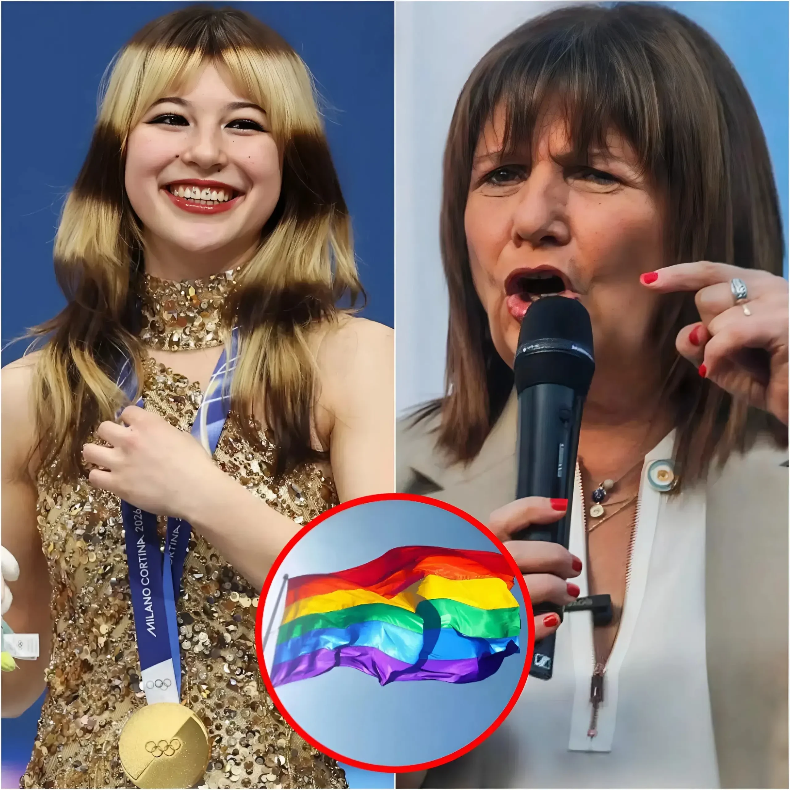 Cover Image for “Sit Down, Barbie!” — Alysa Liu Surprised Everyone By Directly Responding On Television To Patricia Bullrich After The Latter Called Her A “traitor” For Not Participating In The Lgbt Awareness Campaign At The 2026 Winter Olympics. What Seemed Like A Casual Exchange Quickly Escalated Into An Explosive Moment. Minutes Later, When Bullrich Attempted To Respond, She Received A Decisive And Direct Reply From The Figure Skater That Silenced The Entire Studio, Forcing Her To Retreat To Her Seat. The Audience Applauded Loudly, Not For The Politician, But For Alysa Liu, Who, With Just 15 Words, Transformed A Heated Debate Into A Display Of Calm, Clarity, And Unwavering Conviction. Full Story 👇👇