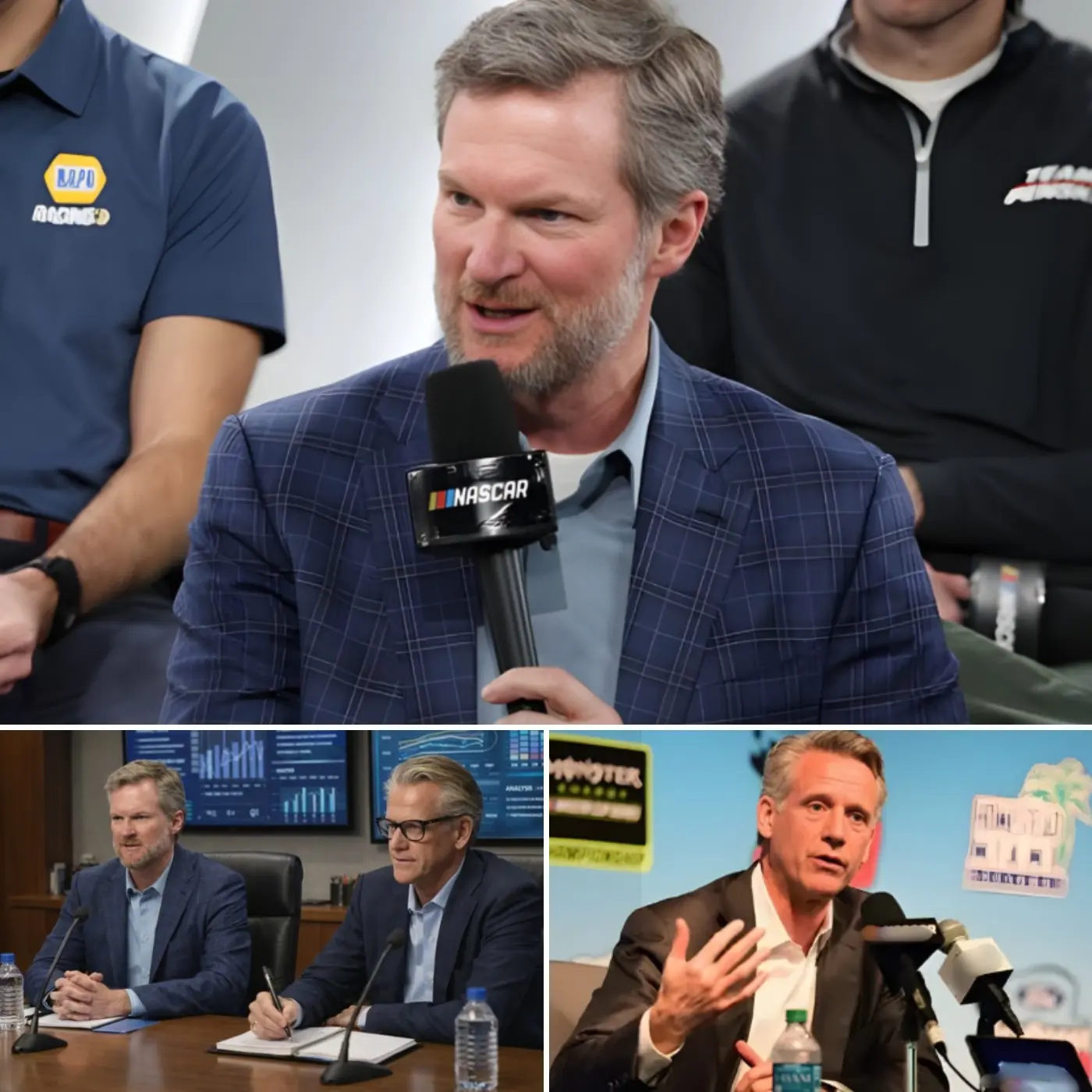Cover Image for 🚨“IT’S OFFICIAL!!” — Dale Earnhardt Jr. announced a new contract with Steve Phelps, causing a NASCAR frenzy, but it was the final detail of the deal that truly stunned the entire NASCAR community.👇