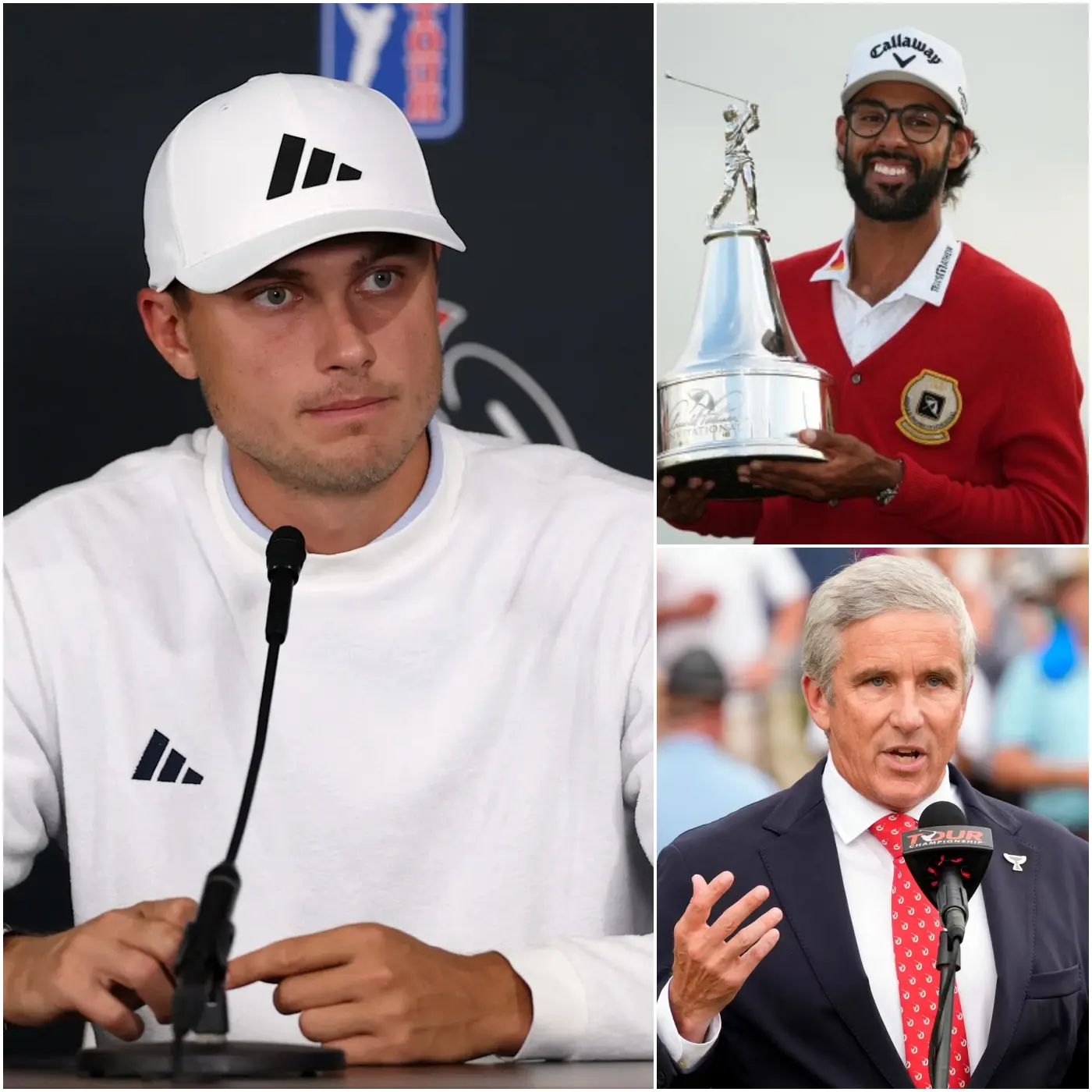 Cover Image for “CHEATING! HE SHOULD BE BANNED!”🔴 Ludvig Åberg erupted with a stunning accusation against rival Akshay Bhatia