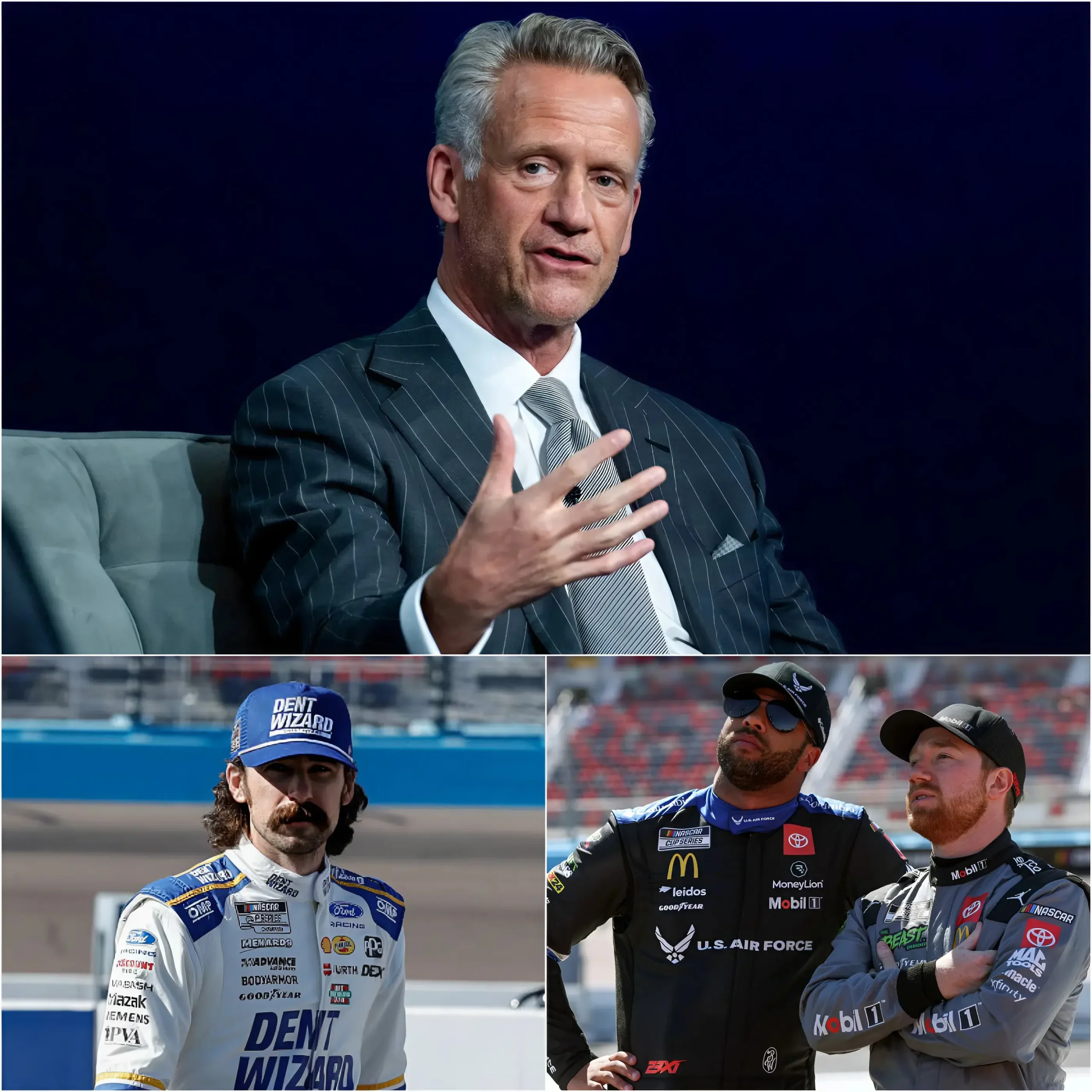 Cover Image for 🏁🚨 IMPACT IN NASCAR: After 24 hours of intense investigation, NASCAR President Steve Phelps issued an official statement that shocked the motorsport world.