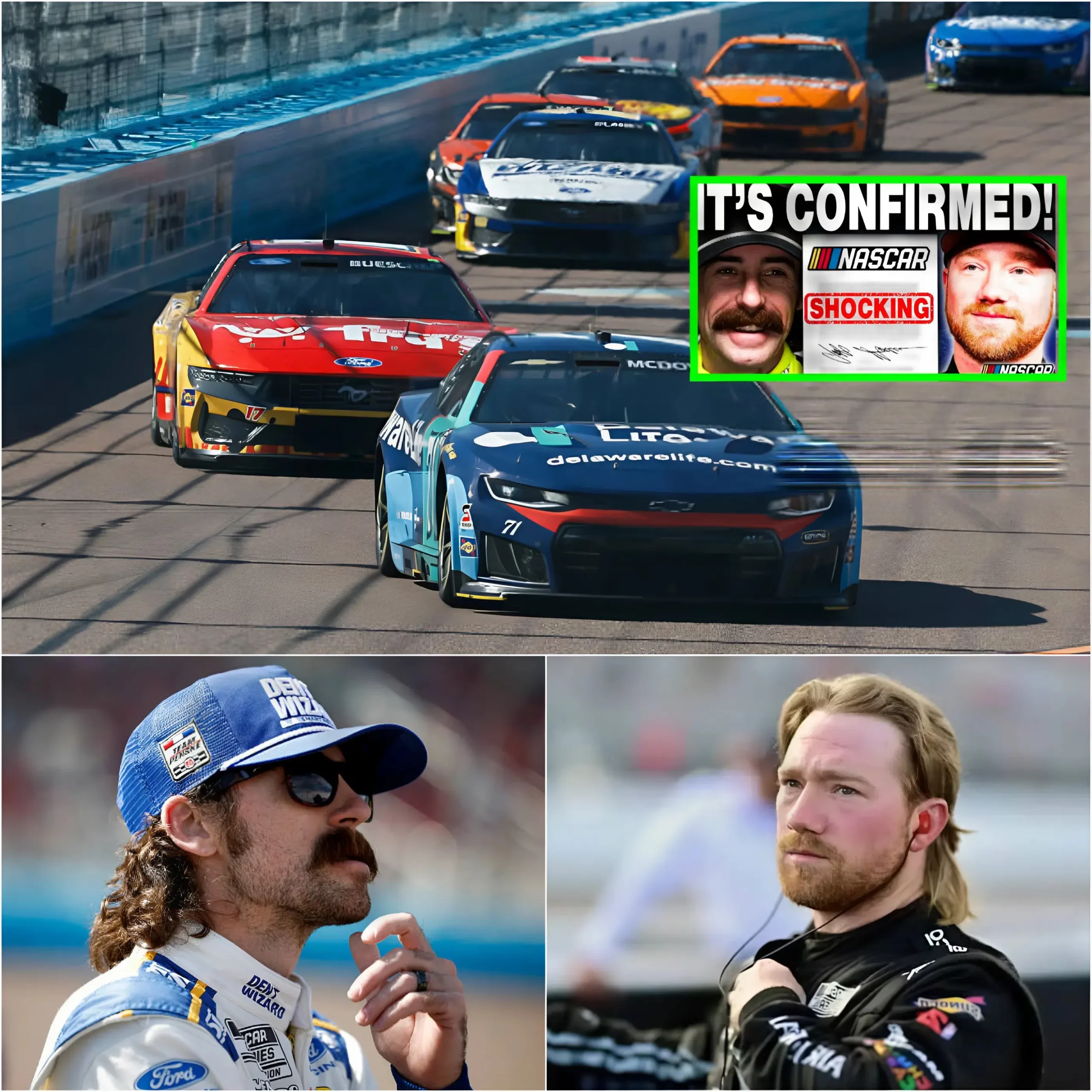 Cover Image for 💣 EXPLOSIVE!! Ryan Blaney JUST SHOCKED The Entire NASCAR Grid after Phoenix Race!