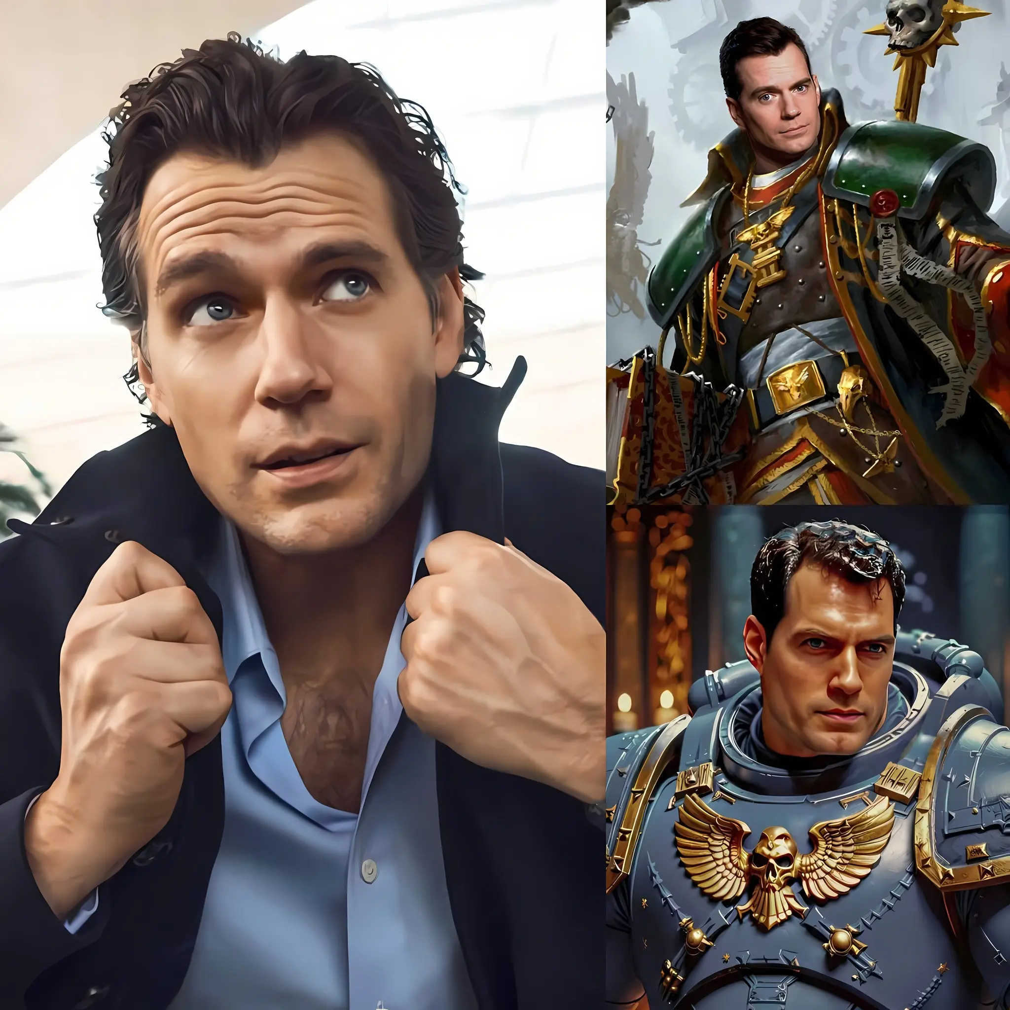 Cover Image for 🔥 HOLLYWOOD SPOTLIGHT: Following the explosive success of Space Marine 2, one name is rocking the Warhammer 40,000 community: Henry Cavill. Several leaked sources suggest the die-hard 40,000 superfan could be on the verge of taking on the role of Captain Titus in Amazon MGM’s upcoming secret adaptation.