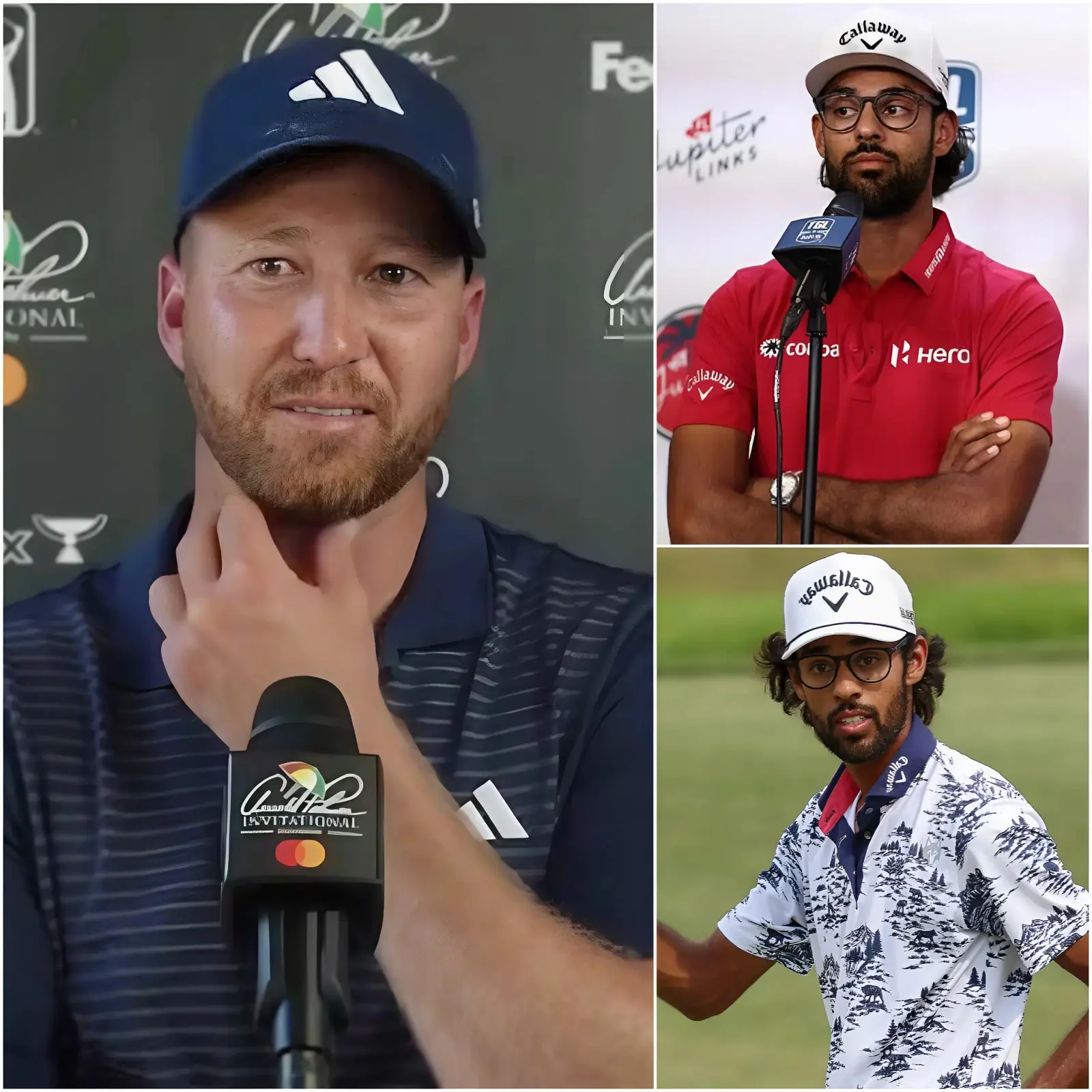 Cover Image for “THE WHOLE WORLD SAW IT — DON’T YOU DARE PRETEND OTHERWISE!” 🔴 Daniel Berger stunned the golf world when he publicly backed the growing controversy surrounding Akshay Bhatia at the 2026 Arnold Palmer Invitational.