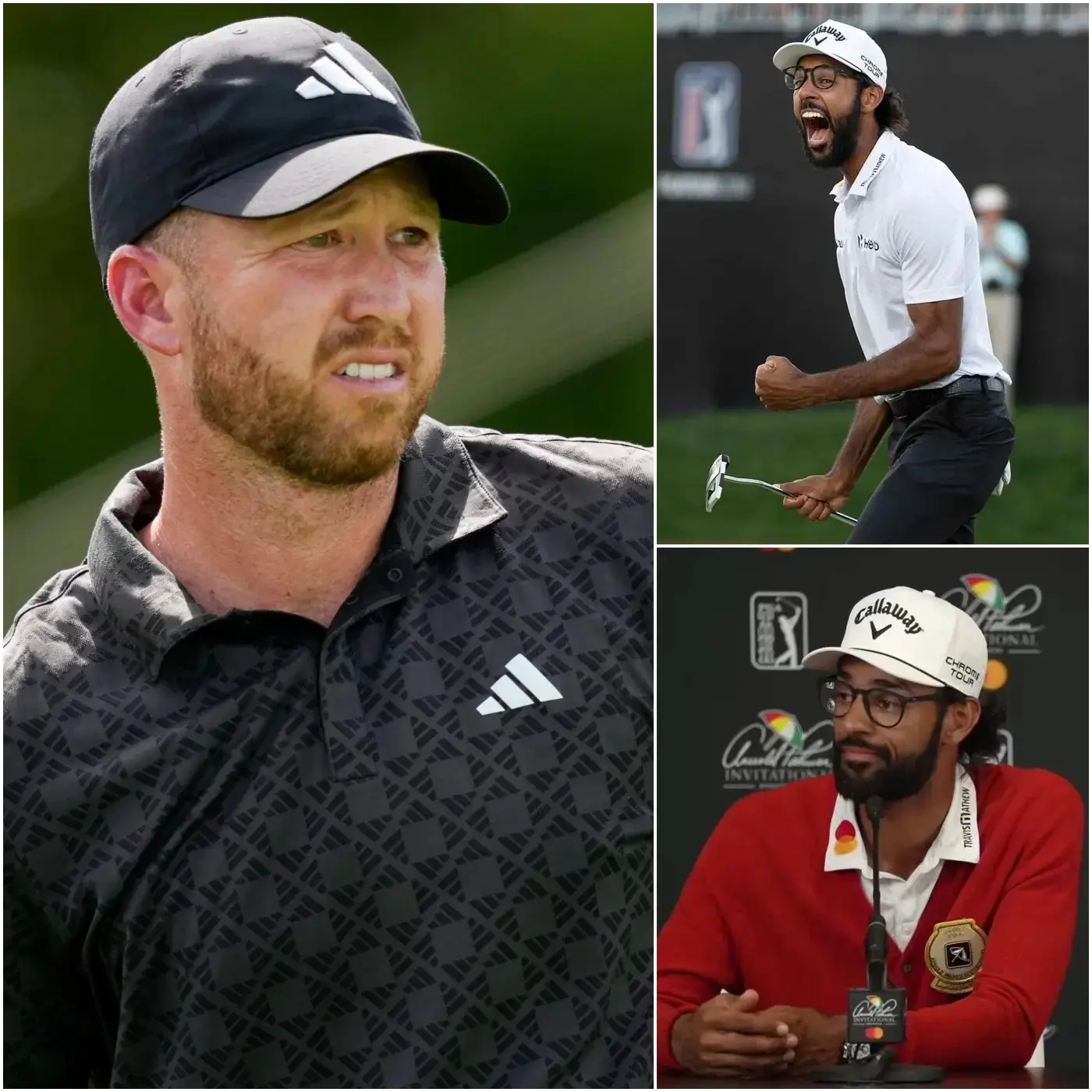 Cover Image for “The whole world can see — stop pretending to be blind!” 🔴 Daniel Berger has shaken the golf world by publicly supporting Akshay Bhatia in the escalating scandal.