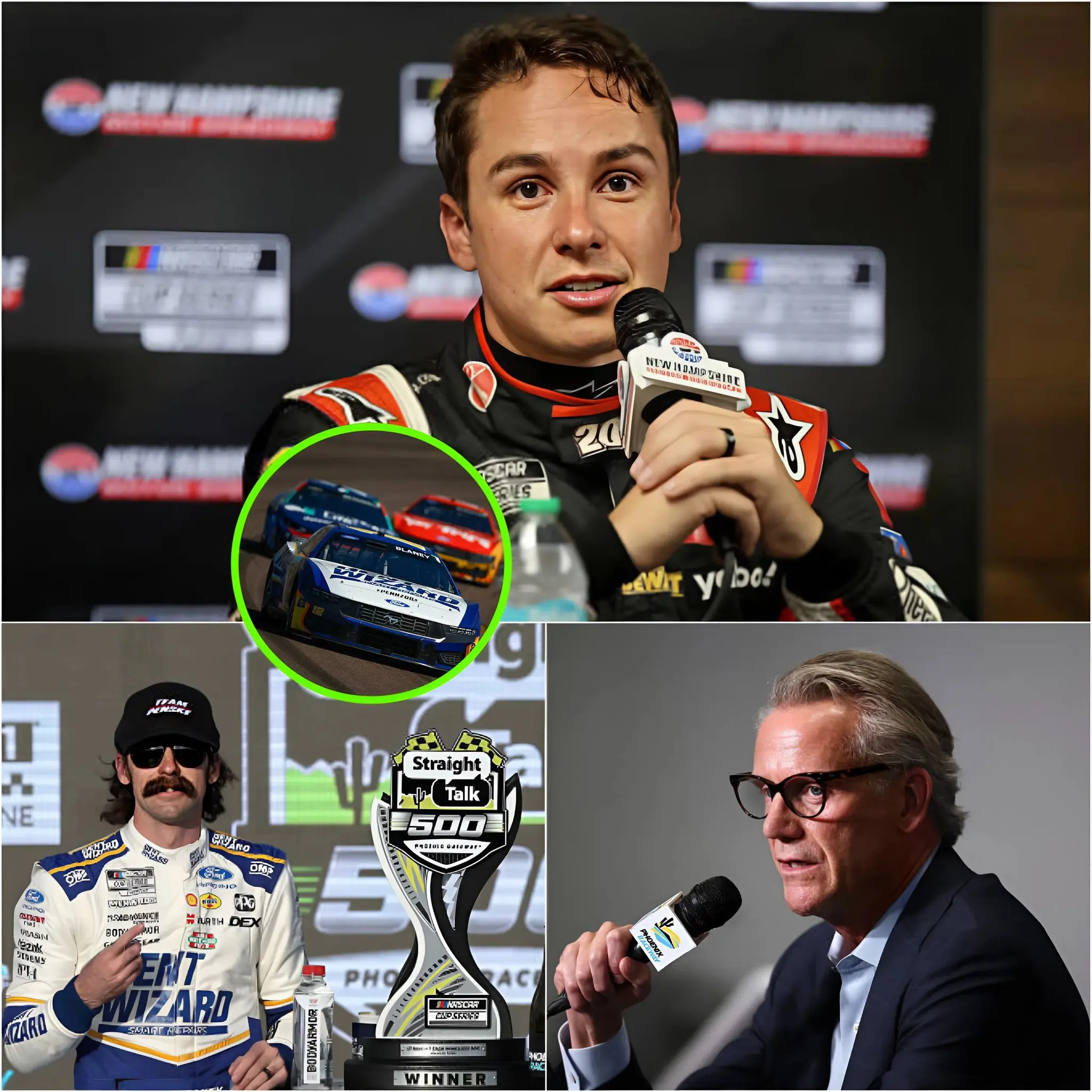 Cover Image for 🔴 “CHEATING” — Christopher Bell accused Ryan Blaney of using ILLEGAL technology during the NASCAR Cup