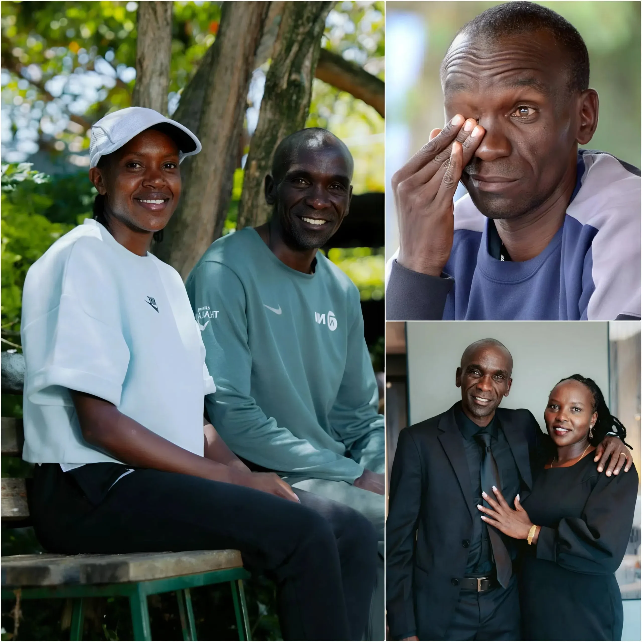 Cover Image for 🥲 So sad! About 30 minutes ago, Faith Kipyegon sent her deepest condolences to Eliud Kipchoge after he received some bad news about his beloved family. Eliud Kipchoge himself has also confirmed this information… See more details below 👇