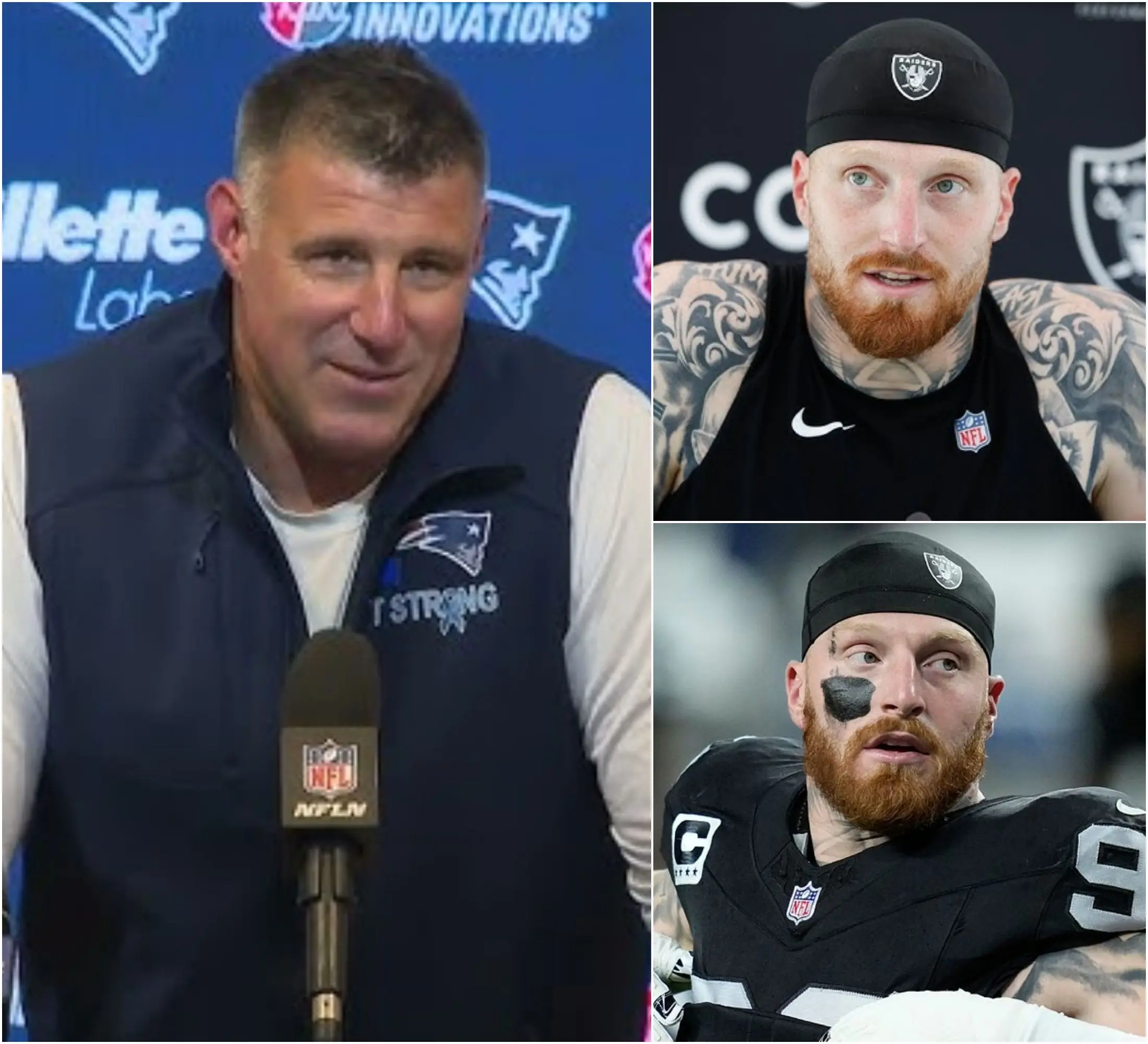 Cover Image for “I want New England!” After failing his medical examination, which prevented his move to the Ravens, Maxx Crosby openly expressed his desire to join the defending AFC Champions, the New England Patriots.