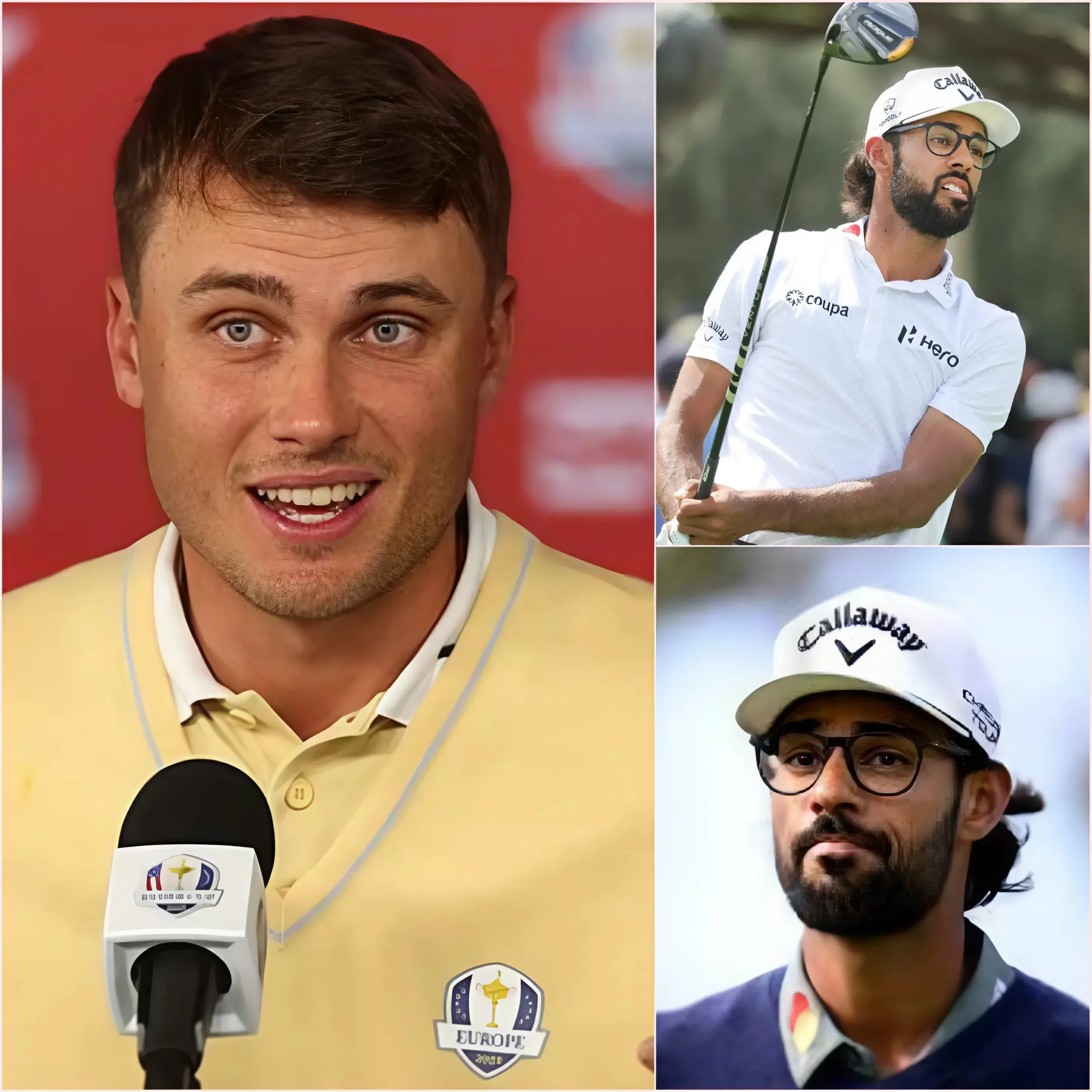 Cover Image for WORLD GOLF SHOCKER: Ludvig Åberg publicly accuses Akshay Bhatia of using a secret tracking device to alter ball trajectories. Furious claims spark an emergency investigation as officials inspect Bhatia’s watch and shoes, leaving stunned fans wondering whether hidden technology threatened the integrity of the game.