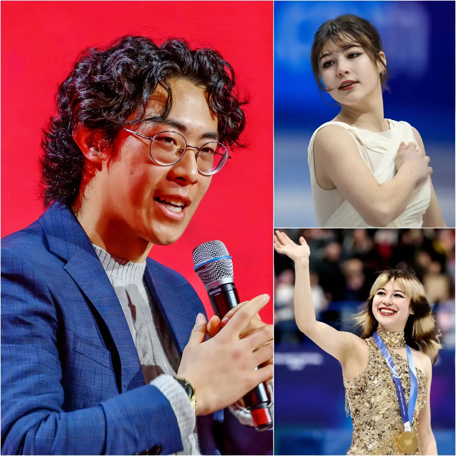 Cover Image for EMOTIONAL: Just days before the World Figure Skating Championships officially begin, the figure skating community was suddenly buzzing when Olympic legend Nathan Chen posted a heartfelt message to rising star Alysa Liu.